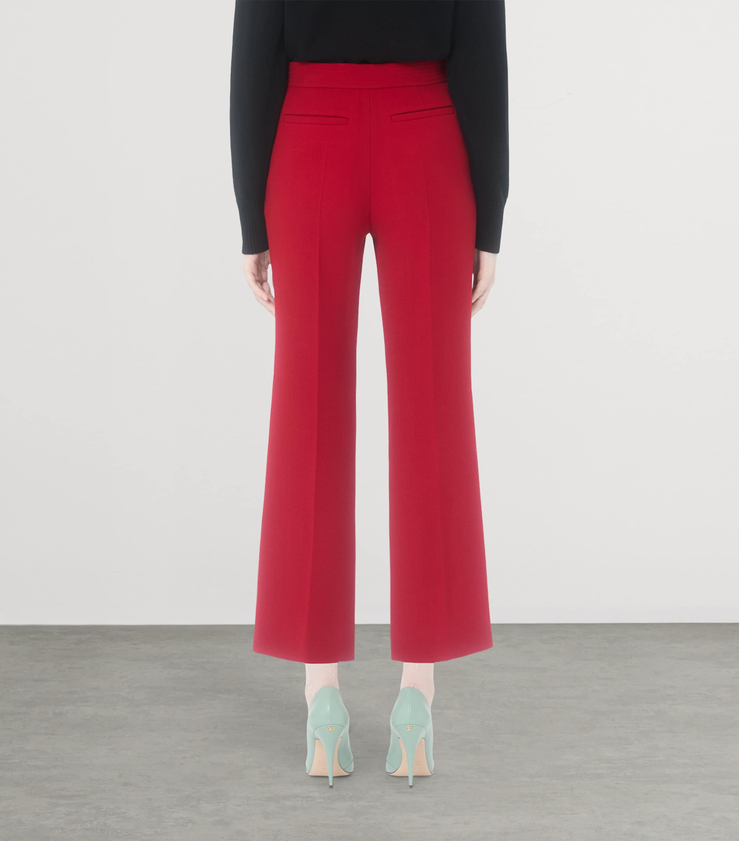 Virgin Wool VLogo Trousers 257 Image 4