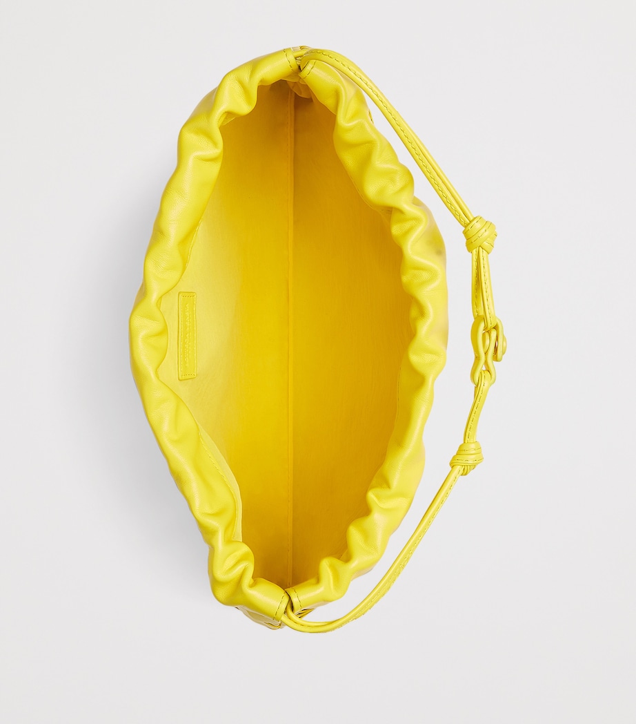 Medium Leather Dustbag Clutch Bag 7184 Image 5