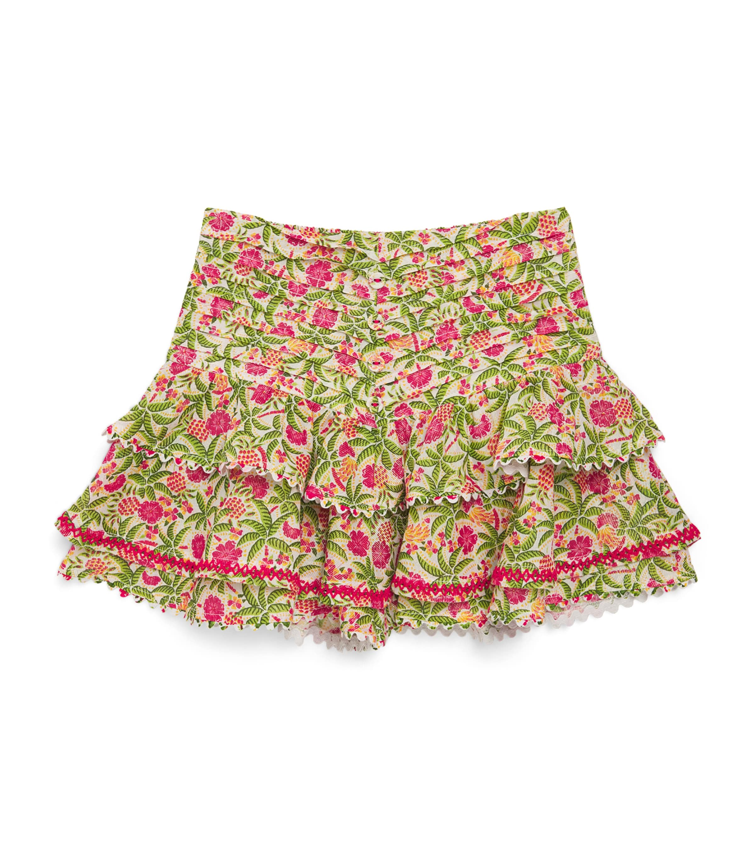POUPETTE ST BARTH COTTON PRINTED ALIZEE SKIRT