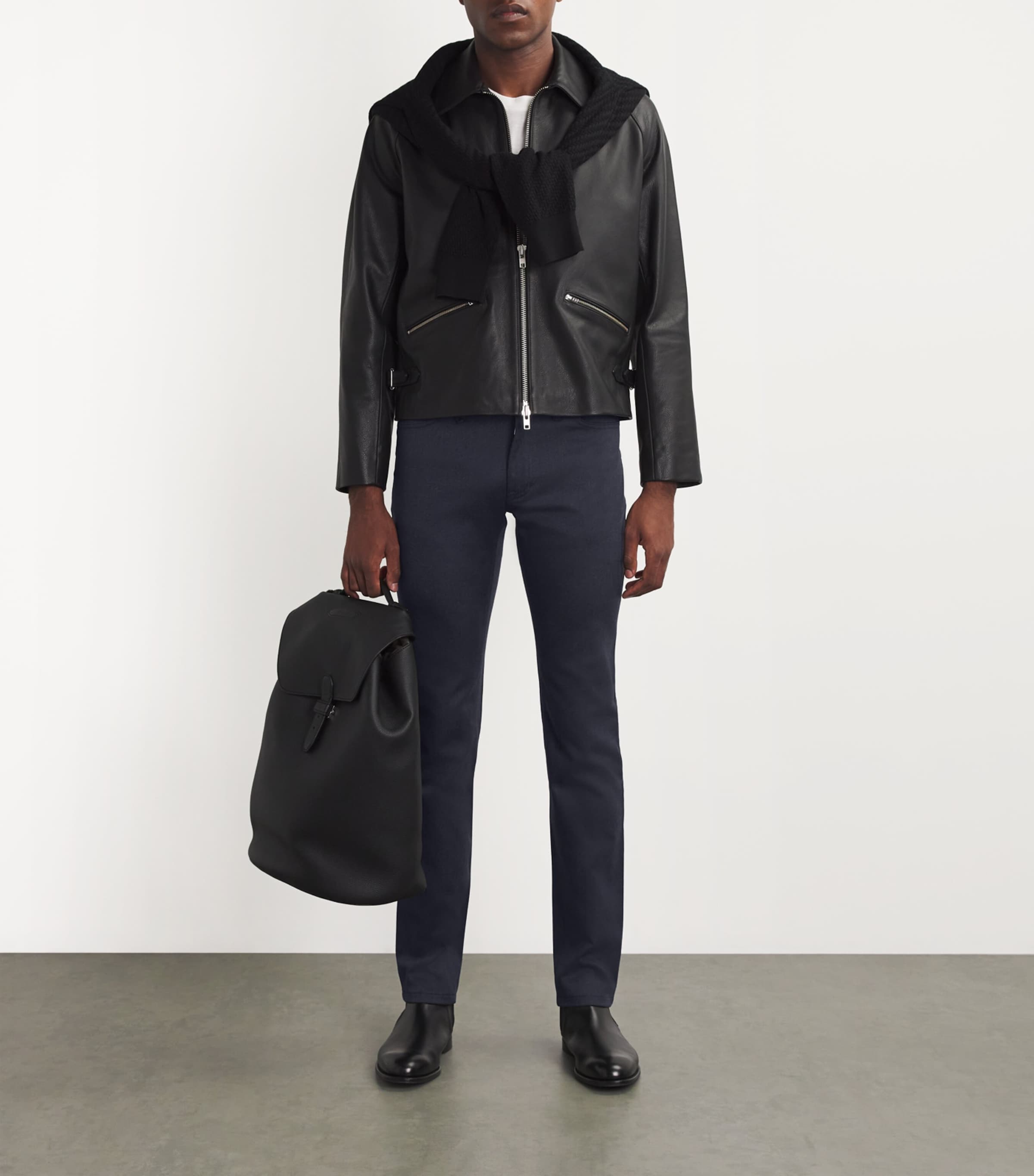 Stretch-Cotton Straight Chamonix Jeans 1100 Image 2