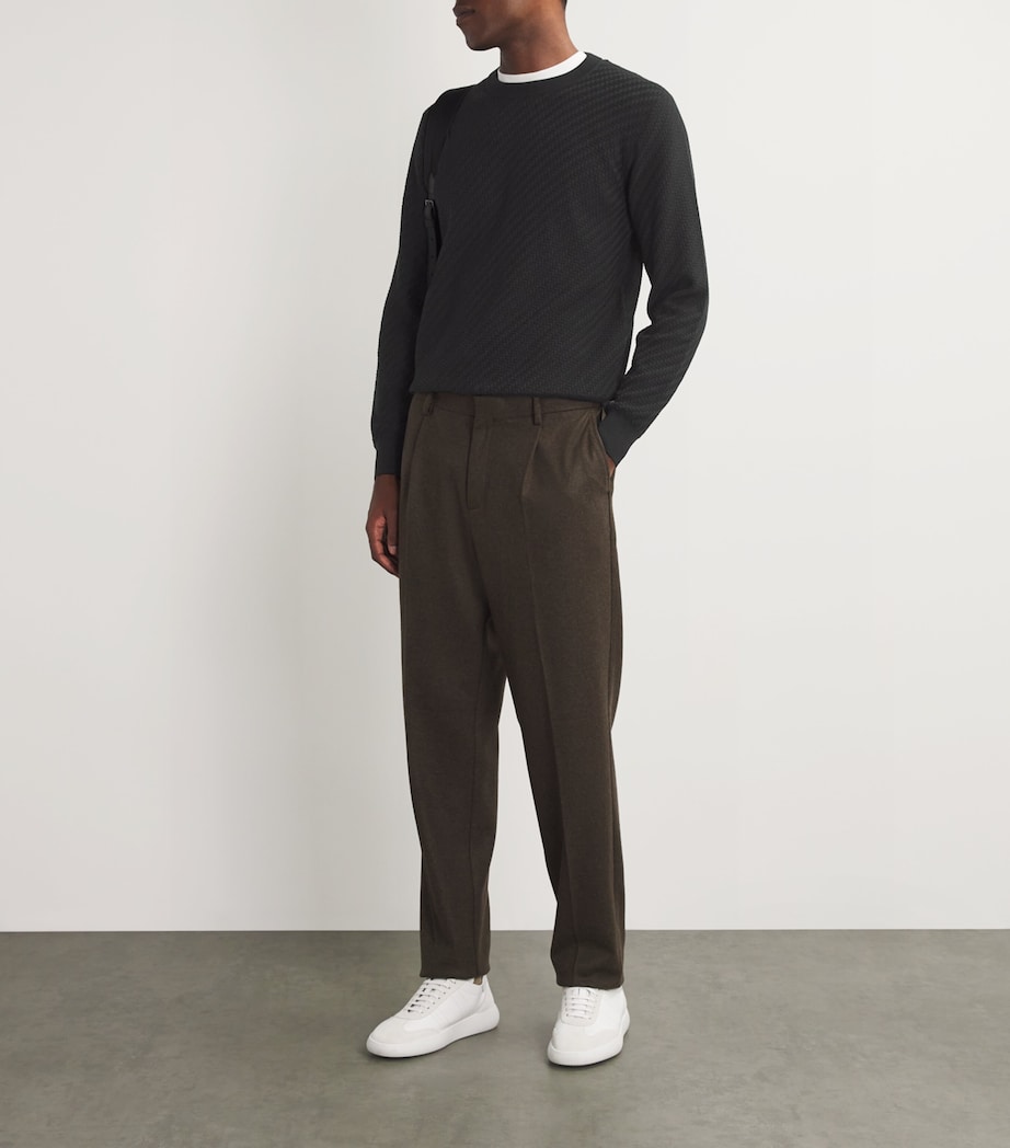 Cotton-Silk-Cashmere Trama Weave Sweater 1000 Image 2