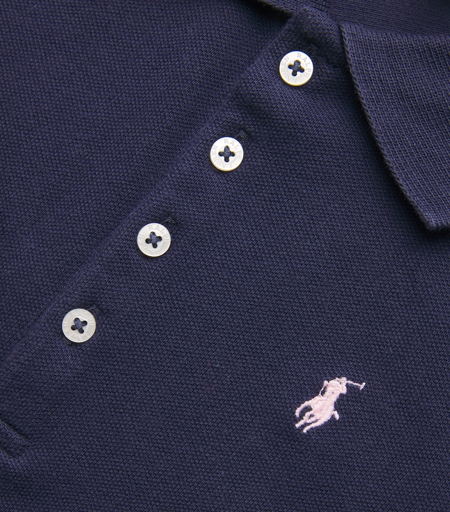 Cotton Polo Shirt (2-7 Years) REFINED NAVY Image 3