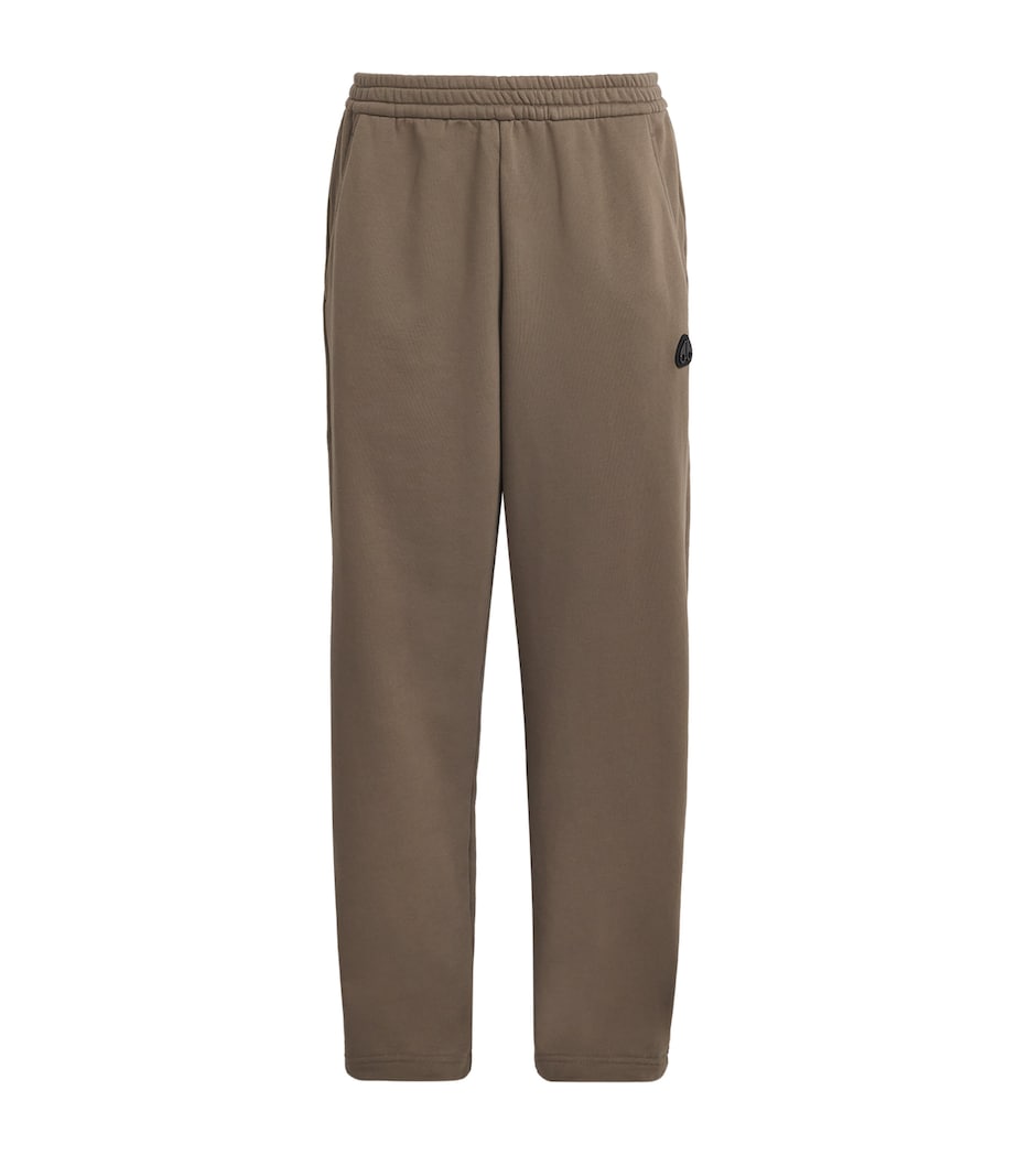 Moose Knuckles Mens Logo Yul Sweatpants Ashen Image 1