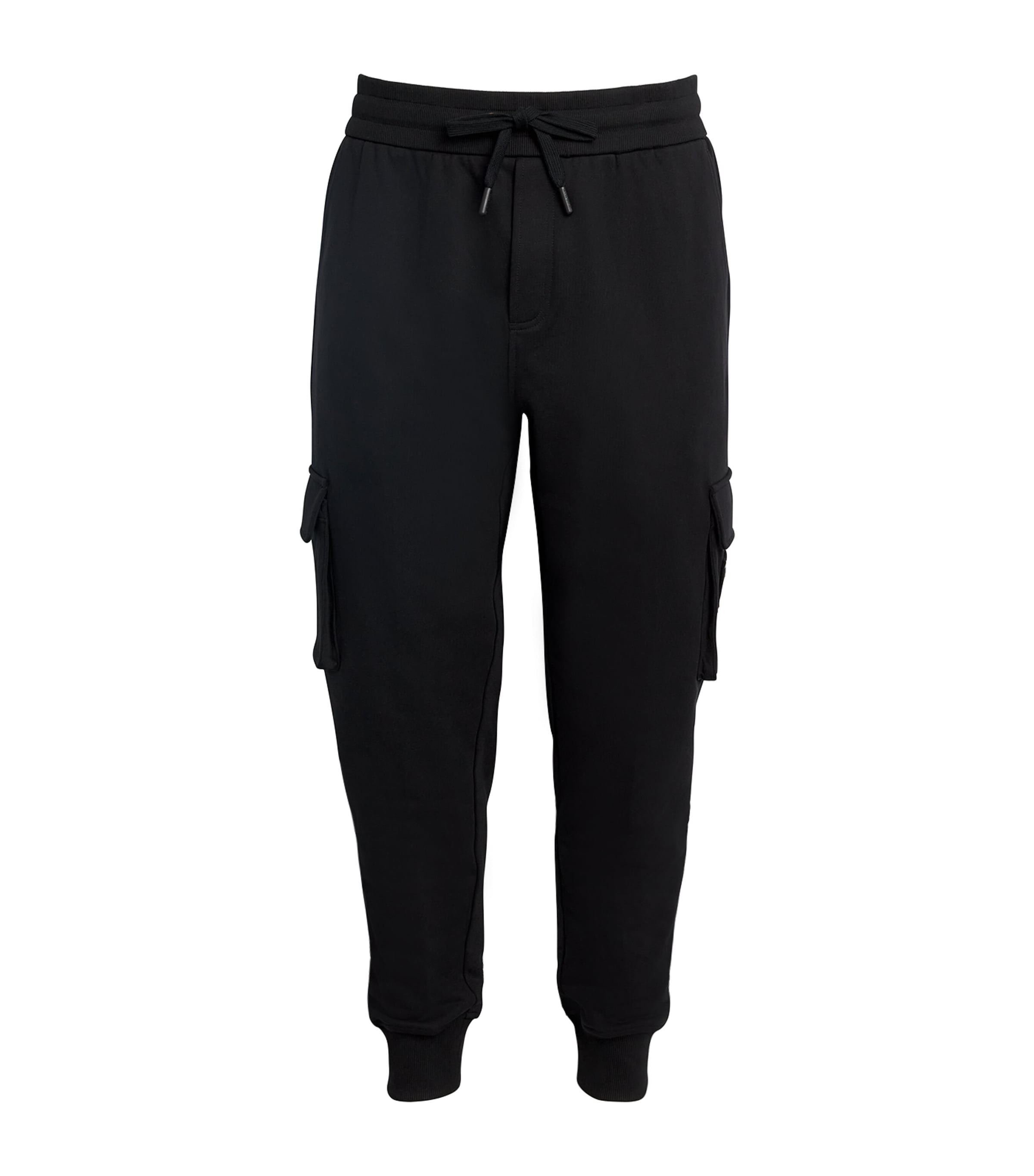 Shop Moose Knuckles Clemont Cargo Sweatpants In Black