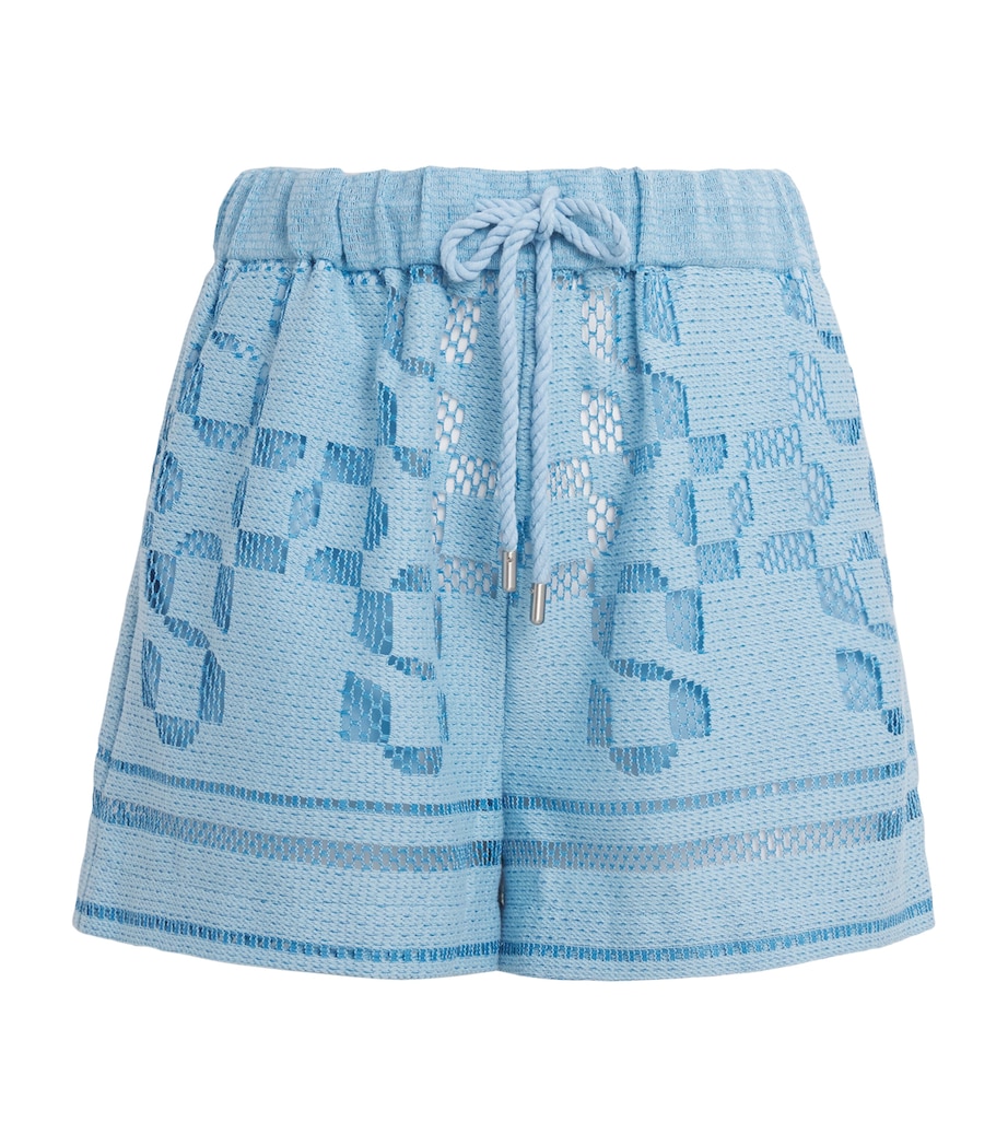 Drawstring Hannah Shorts AZURE SKY MULTI Image 1