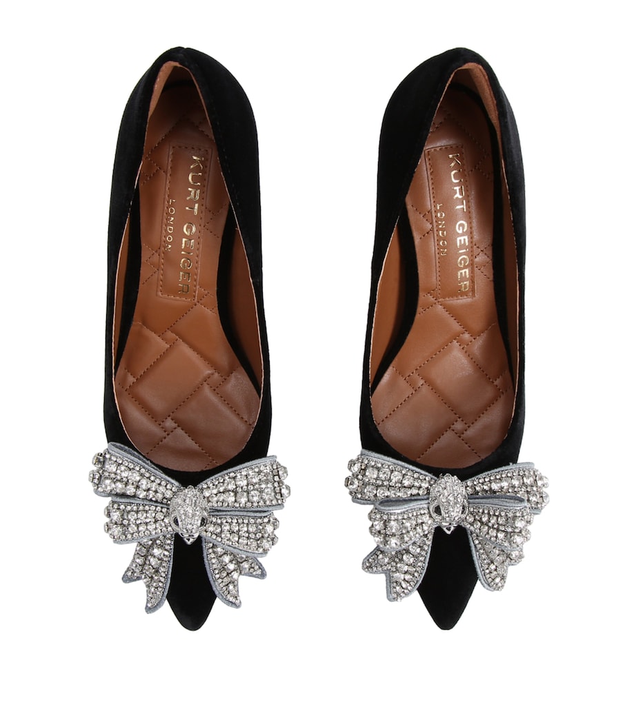 Belgravia Bow Pumps BLACK Image 6