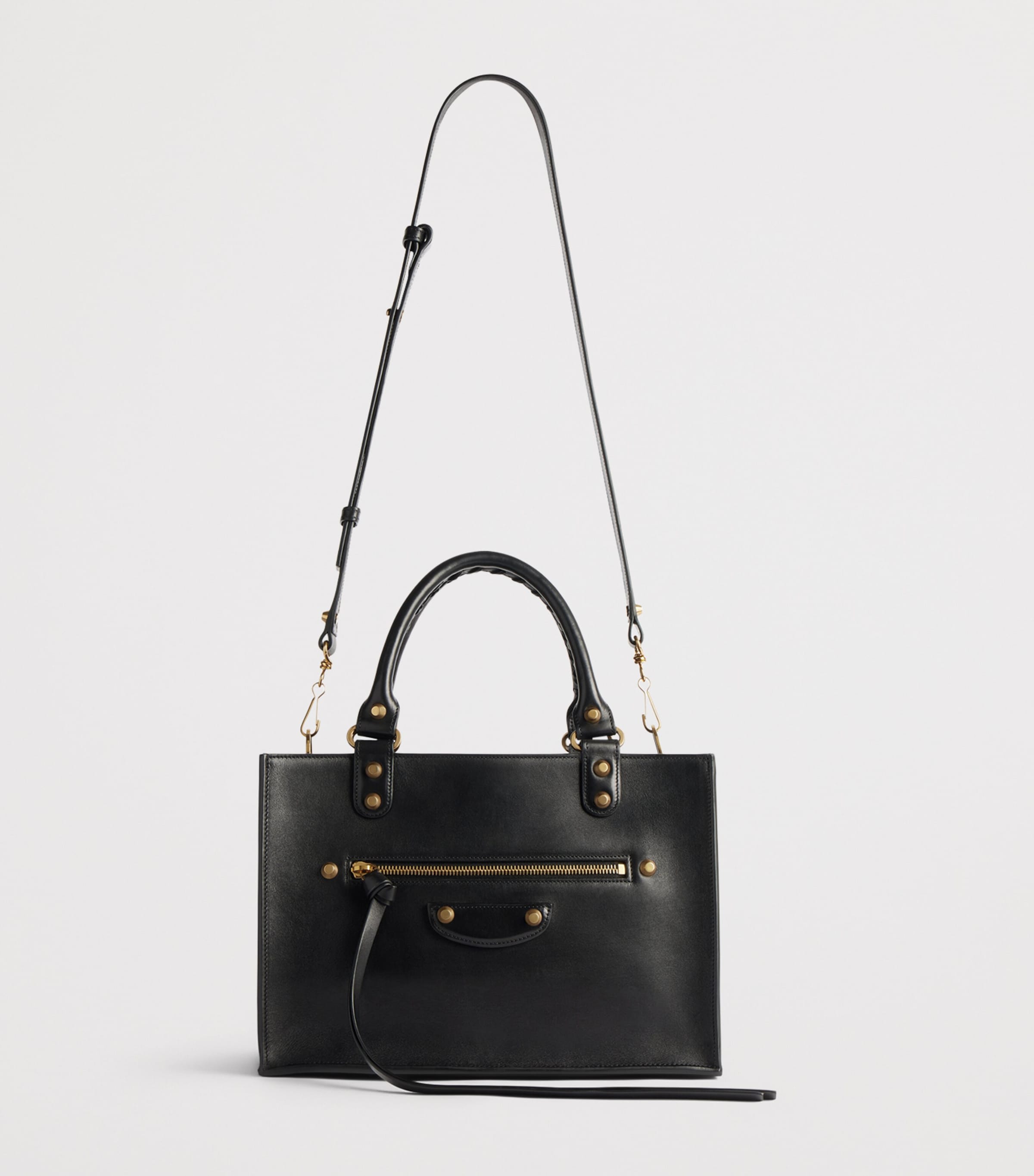 Balenciaga Medium Leather Le City Tote Bag Image 3