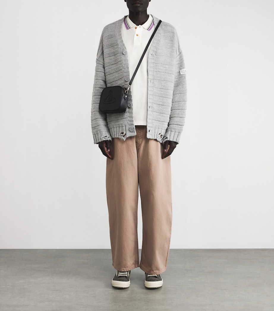 Cotton Orb Polo Shirt A401 WHITE Image 2