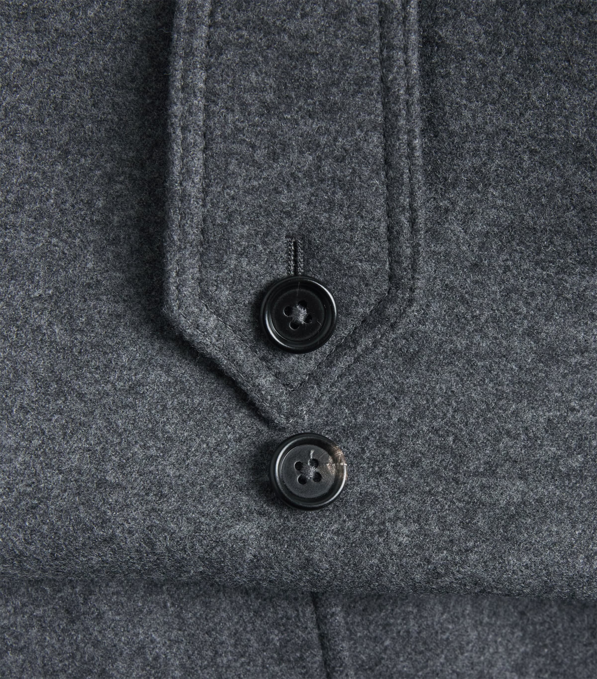 Jil Sander Womens Wool-Blend Oversized Coat Fog Image 7