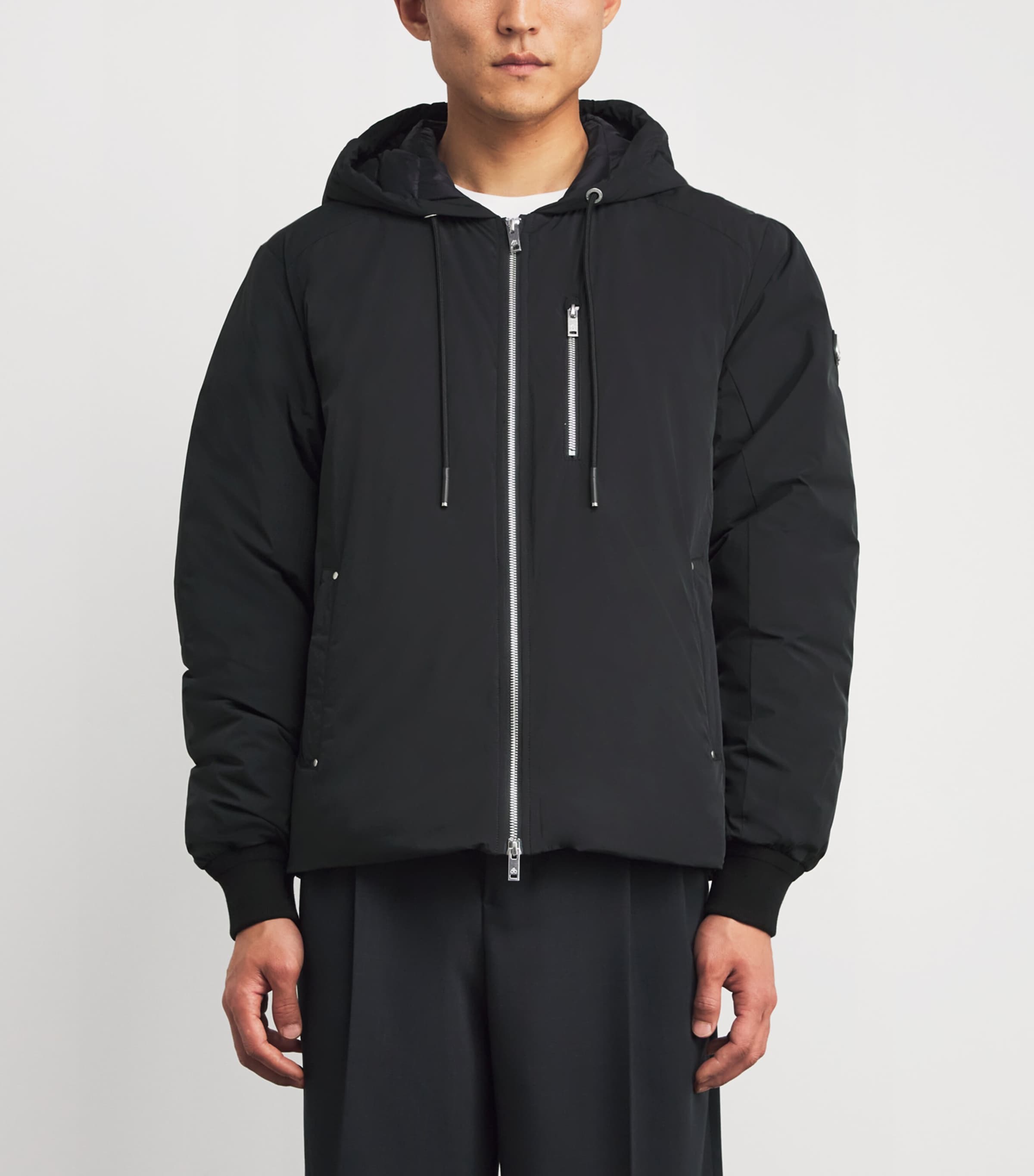 Moose Knuckles Black Down Northdale Jacket | Harrods US