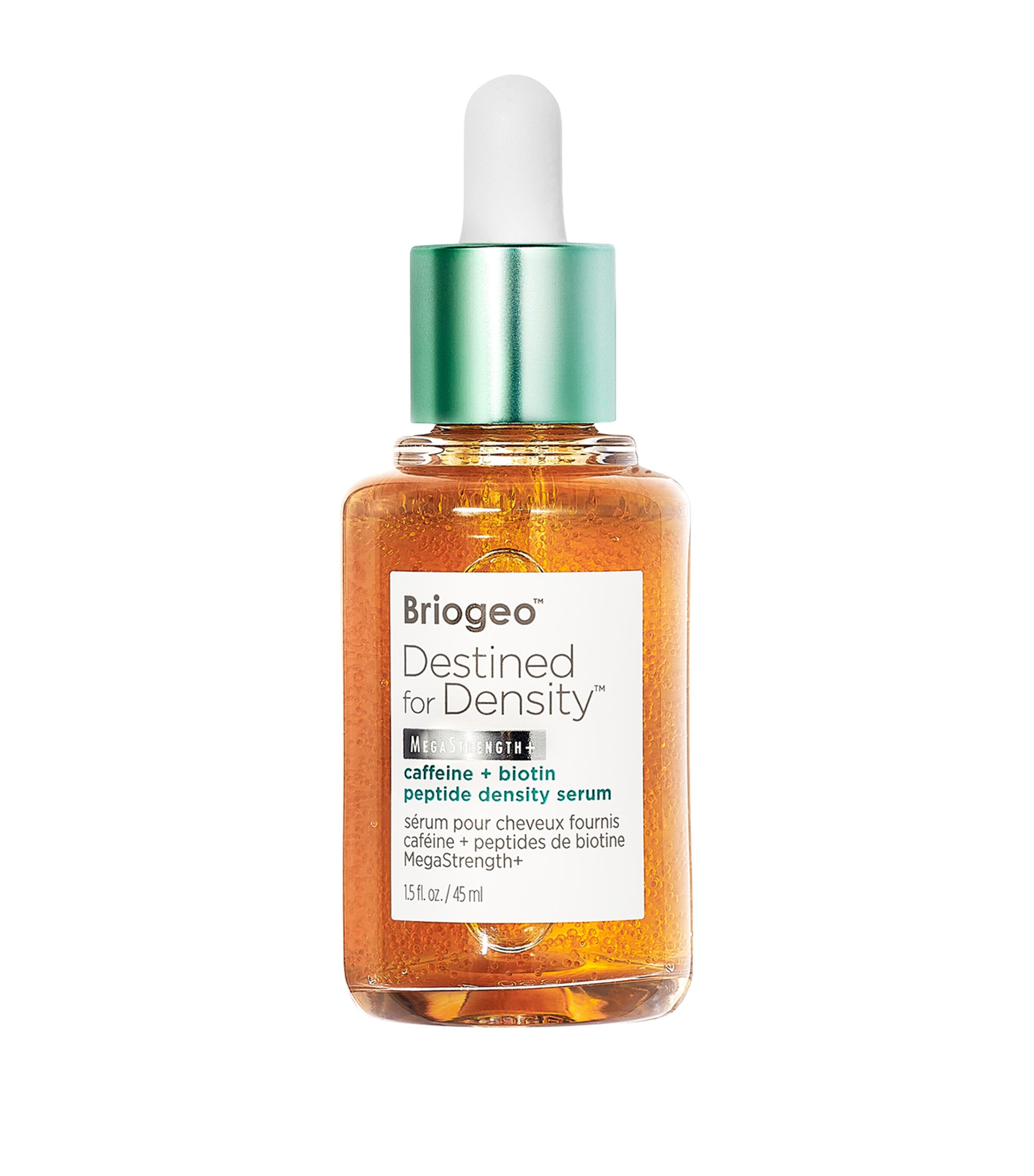 Briogeo Destined For Density MegaStrength+ Caffeine + Biotin Peptide Density Serum (45ml) | Haircare | Hair Oils & Serums