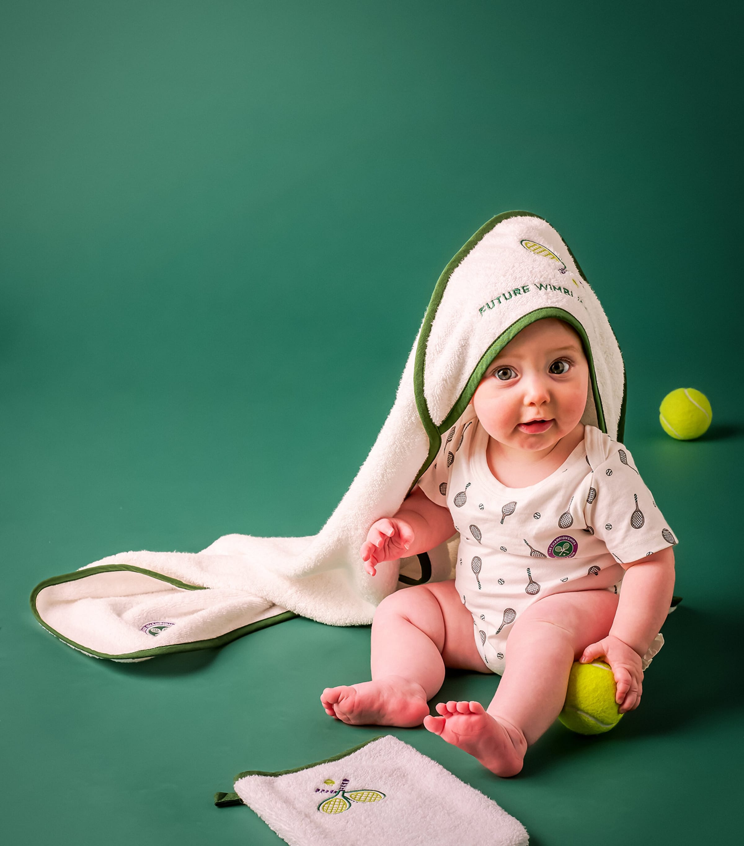 Christy x Wimbledon Mini Future Champion Bundle Green Image 4