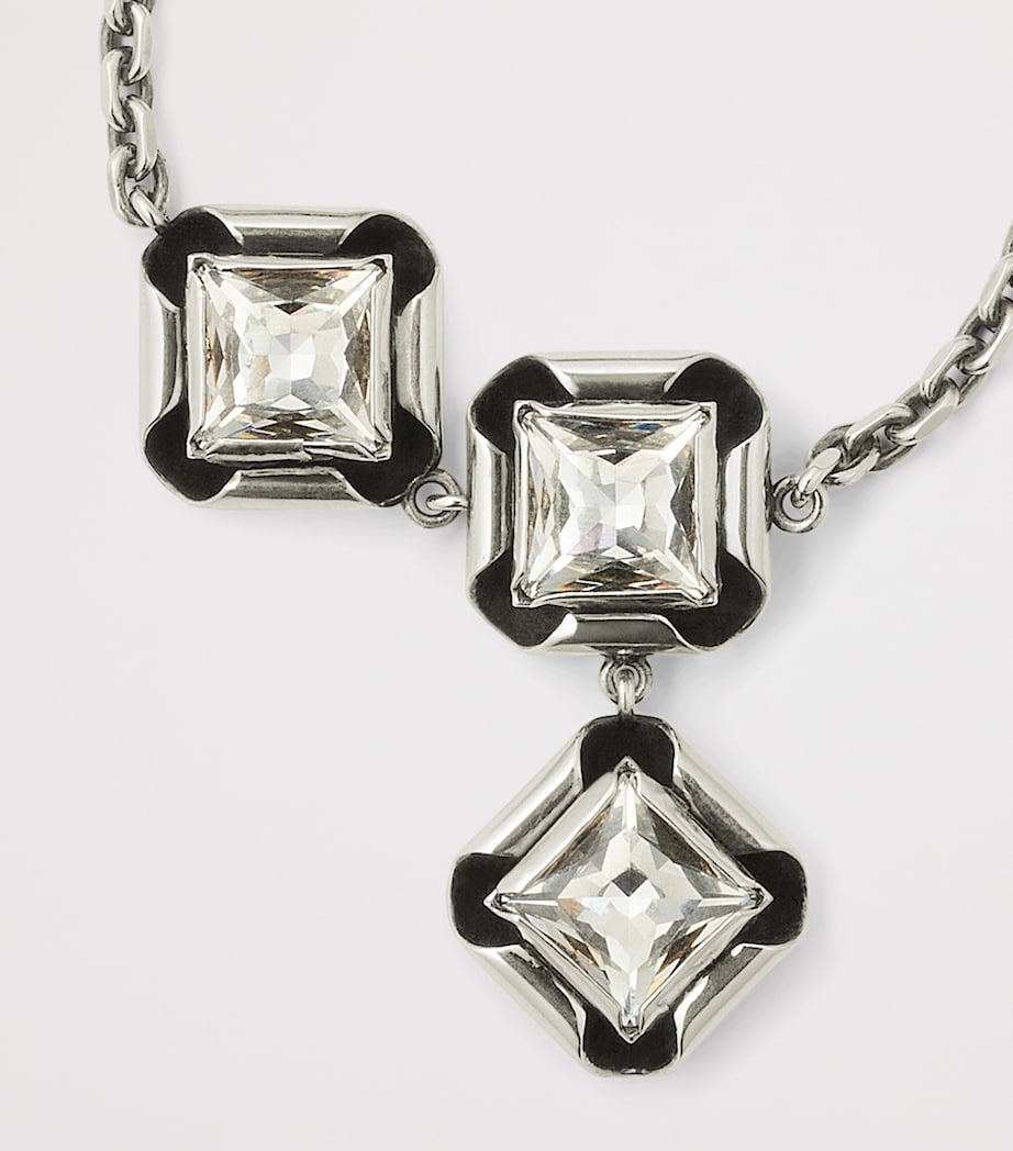 Givenchy Deconstructed Chain Bracelet Antic Silvery Image 4