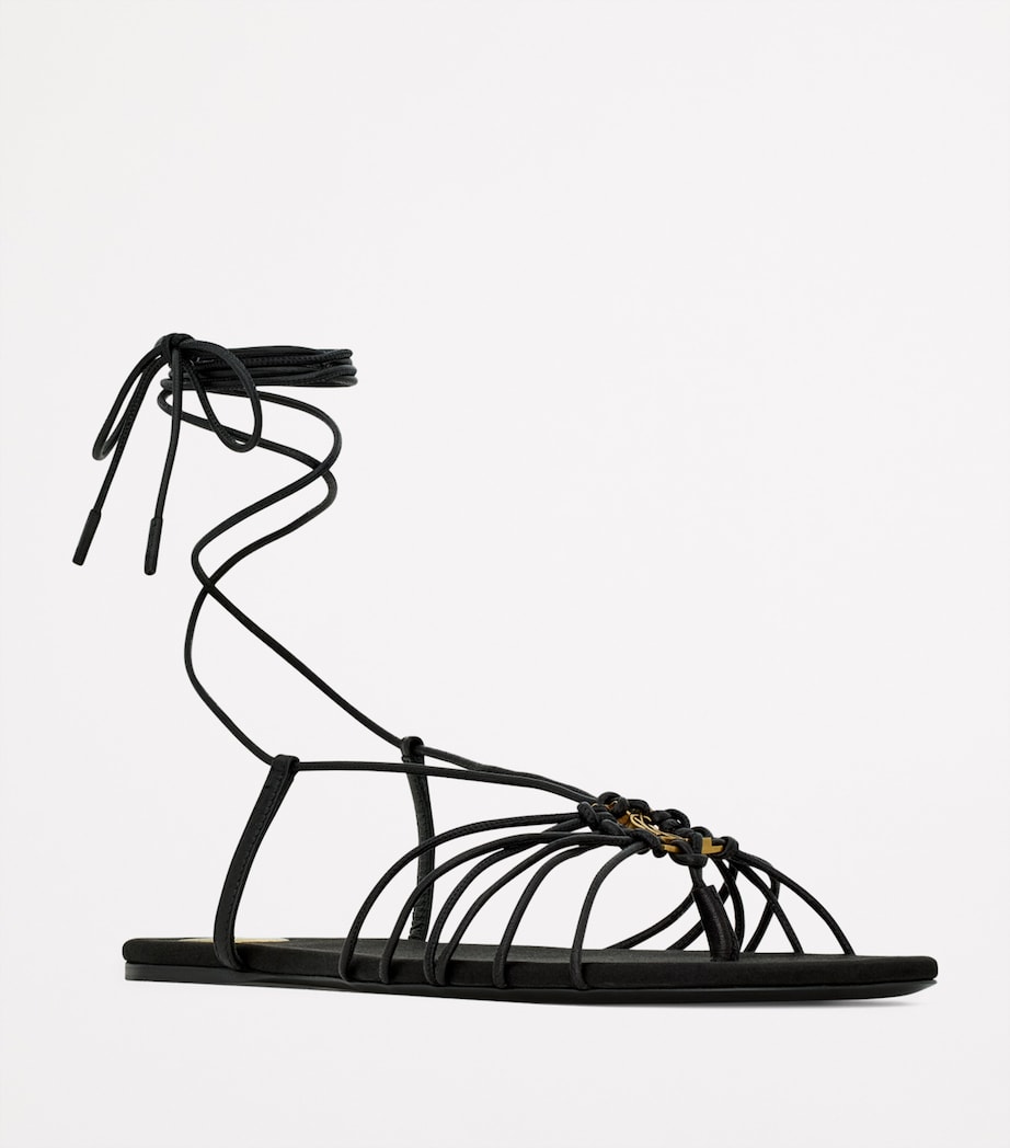 Leather Babylone Sandals 1000 Image 3