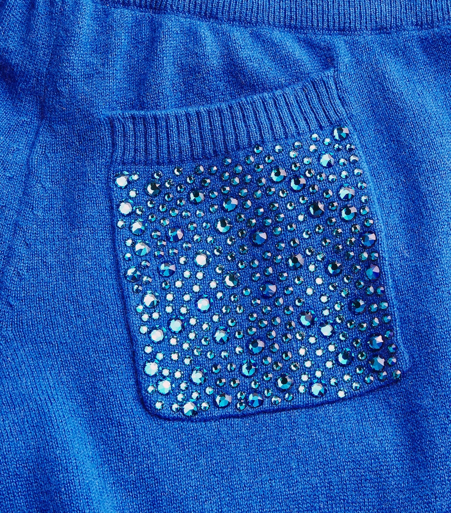 Cashmere Swarovski Crystal-Embellished Trousers 001 BB BERMUDA B Image 5