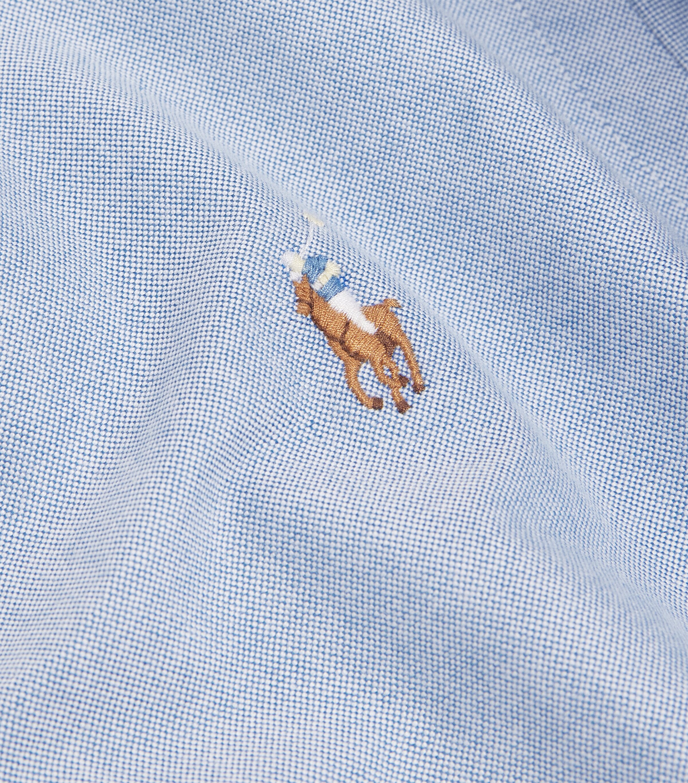 Slim Oxford Shirt BLUE Image 5