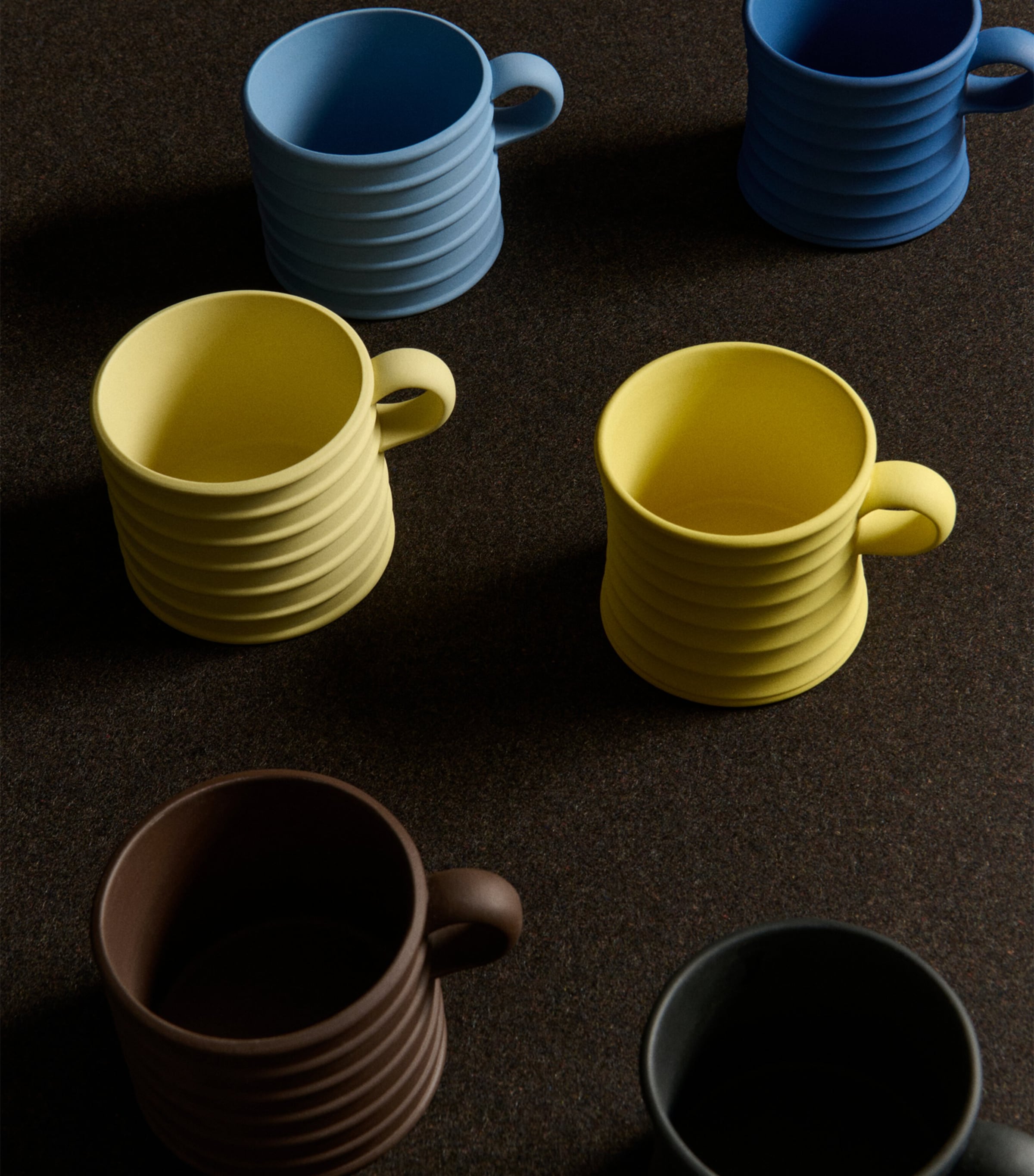 Set of 2 x JW Anderson Mugs (250ml) YELLOW Image 7