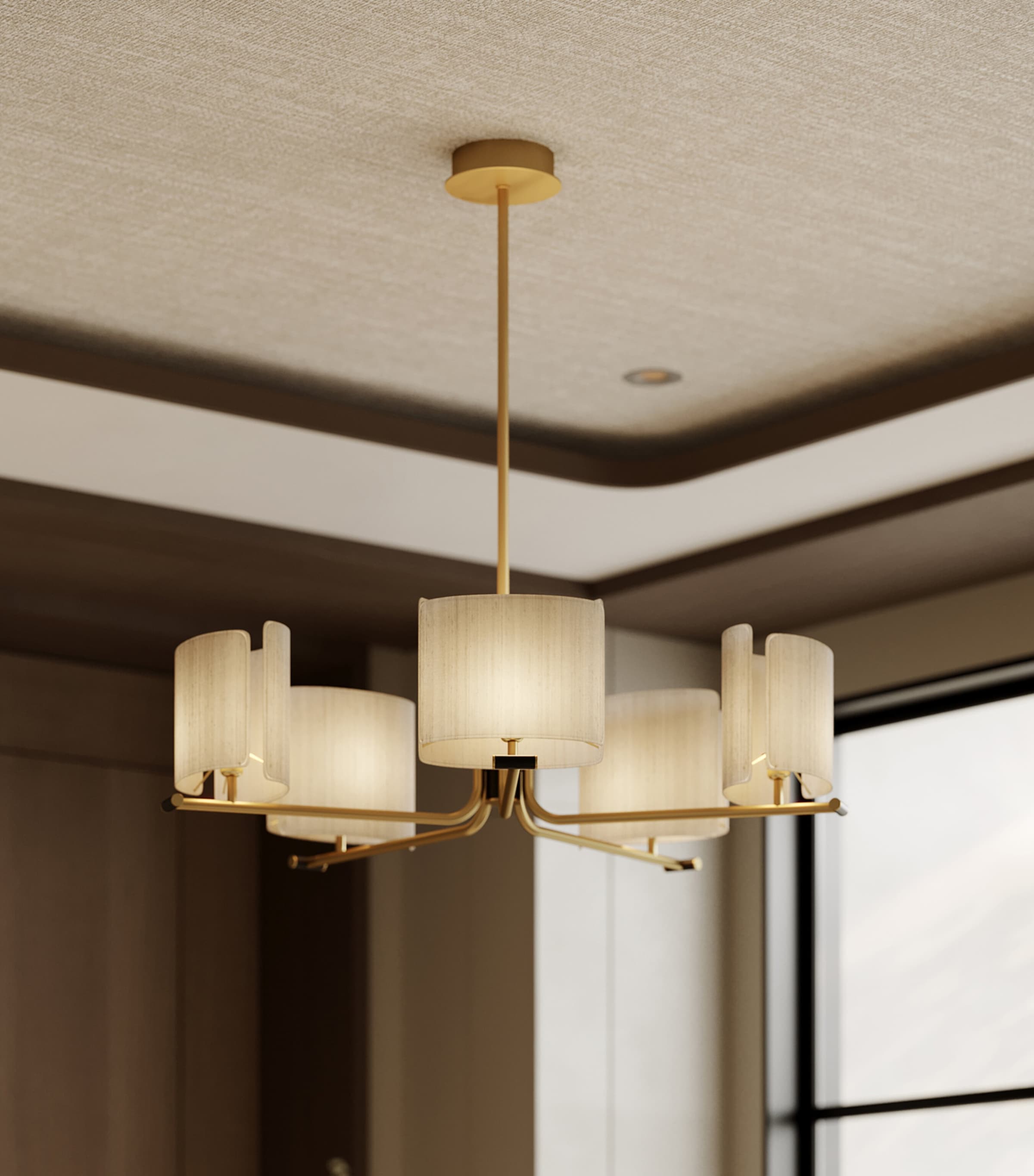 Frato Annecy Ceiling Lamp Gold Image 2