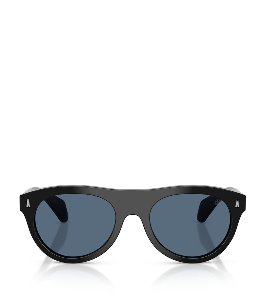 Moncler Splash Round Sunglasses Black Image 1