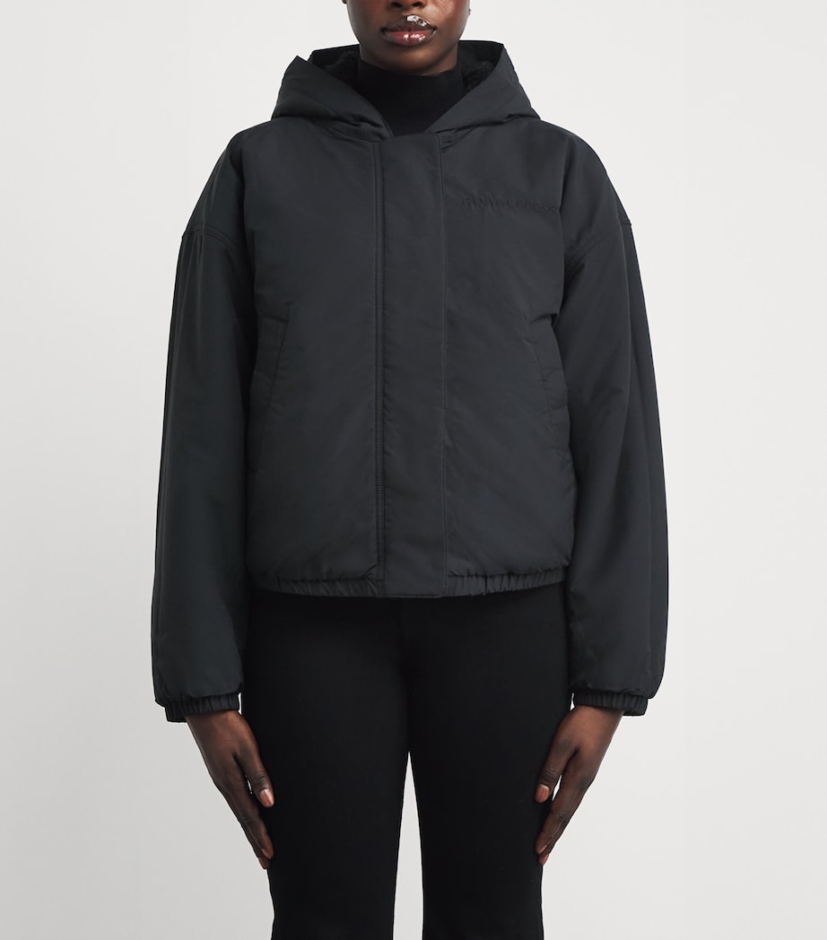 Reversible Alberni Bomber Jacket BLACK Image 6