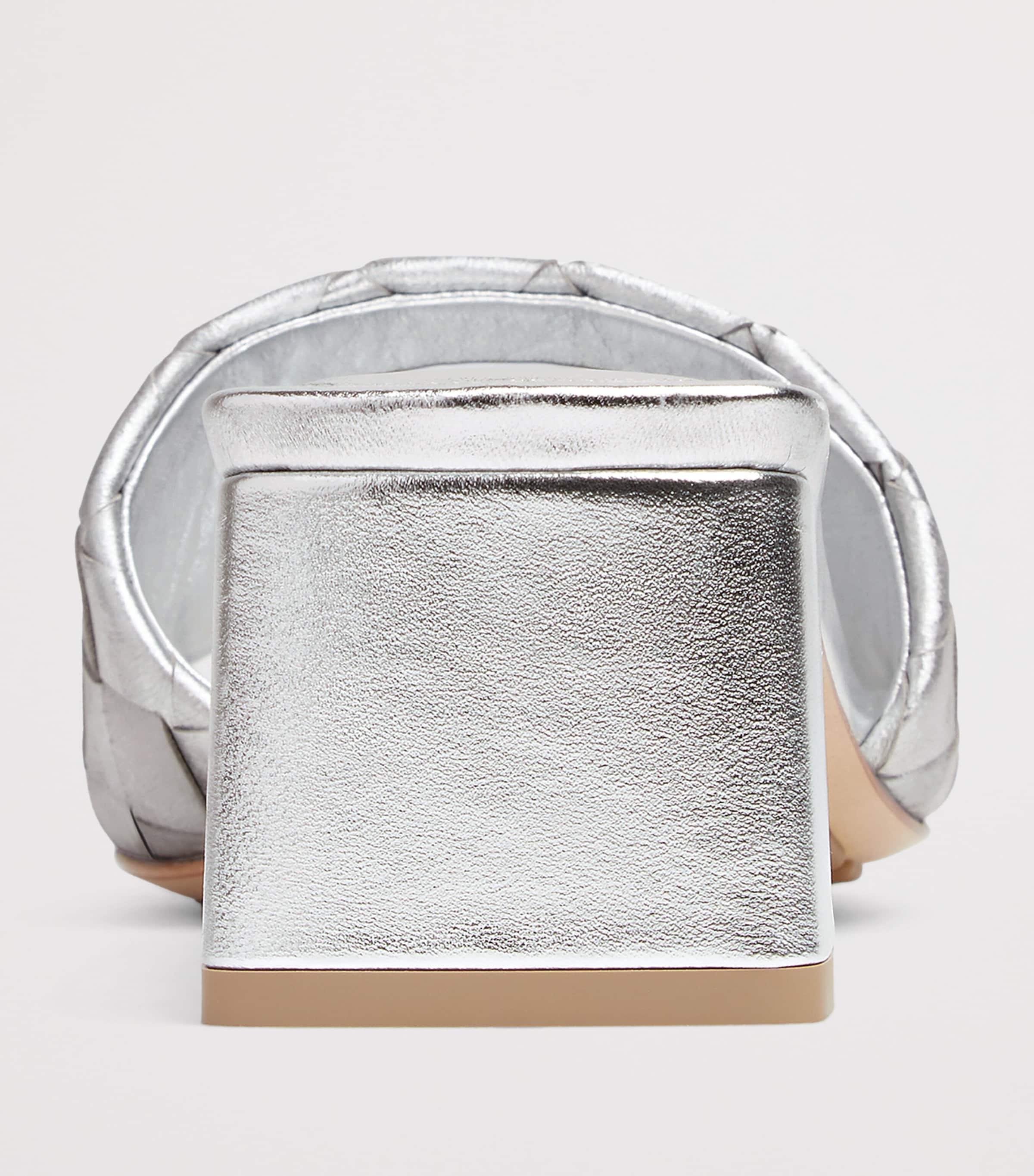 Metallic Leather Parco Mules 45 8101 Image 5