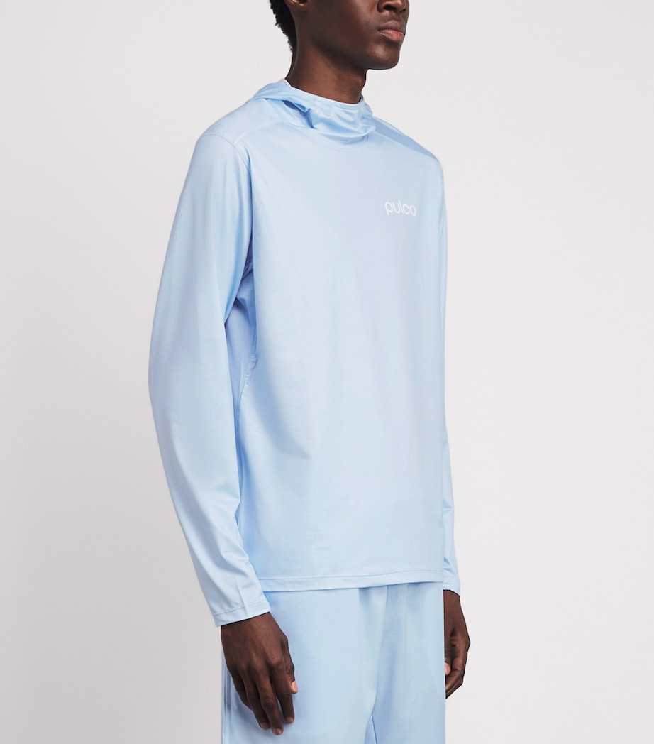 Pulco Studios Mens Hooded Playing Top Sky Blue Image 4