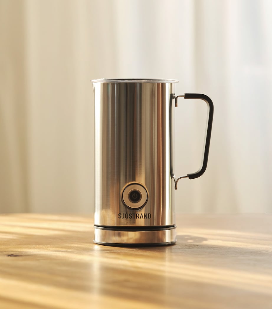 Stainless Steel Milk Frother (300ml) STEEL Image 3