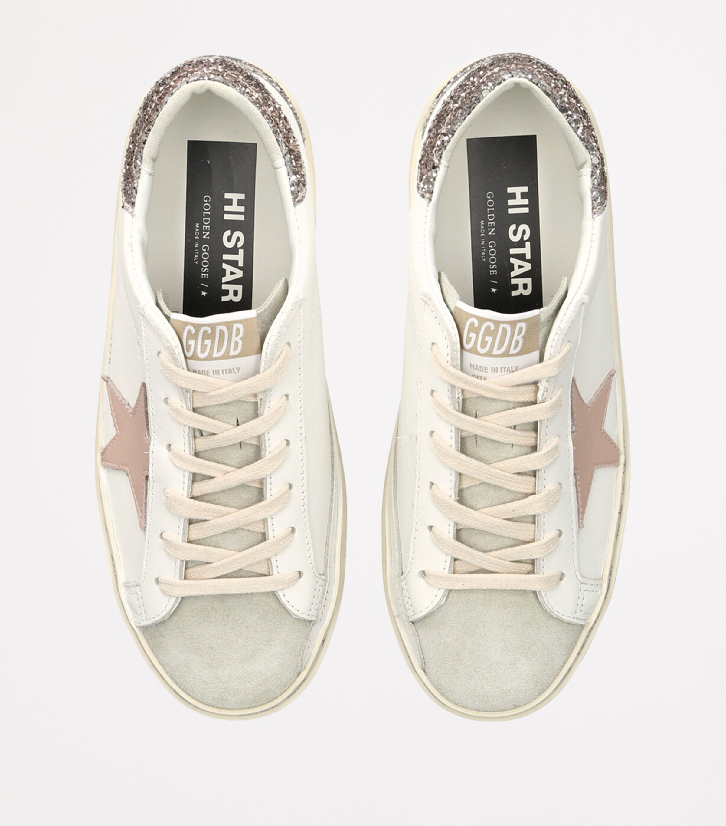 Golden Goose Suede Hi Star Sneakers | Harrods US