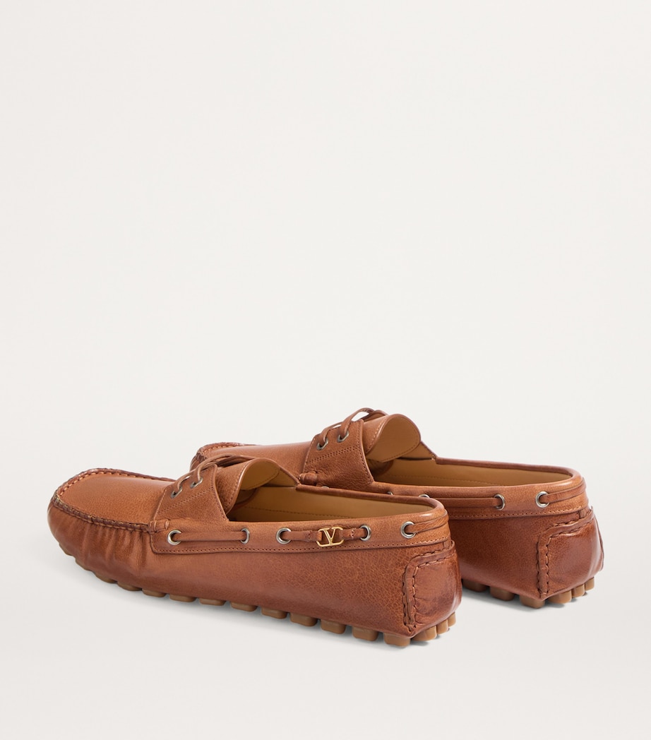 Leather Driving Shoes N58 Image 3