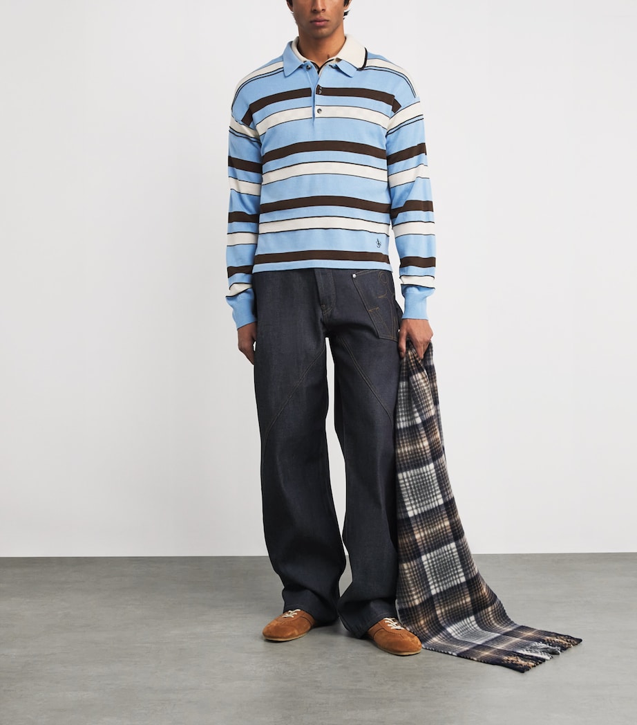 Twisted Wide-Leg Jeans INDIGO 870 Image 2