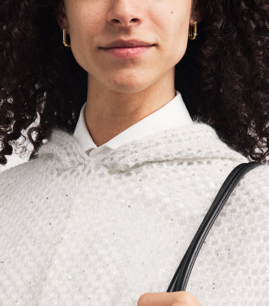 Yellow Gold and Diamond Lot N*93 Buoy Lock Earrings YELLOW GOLD Image 5