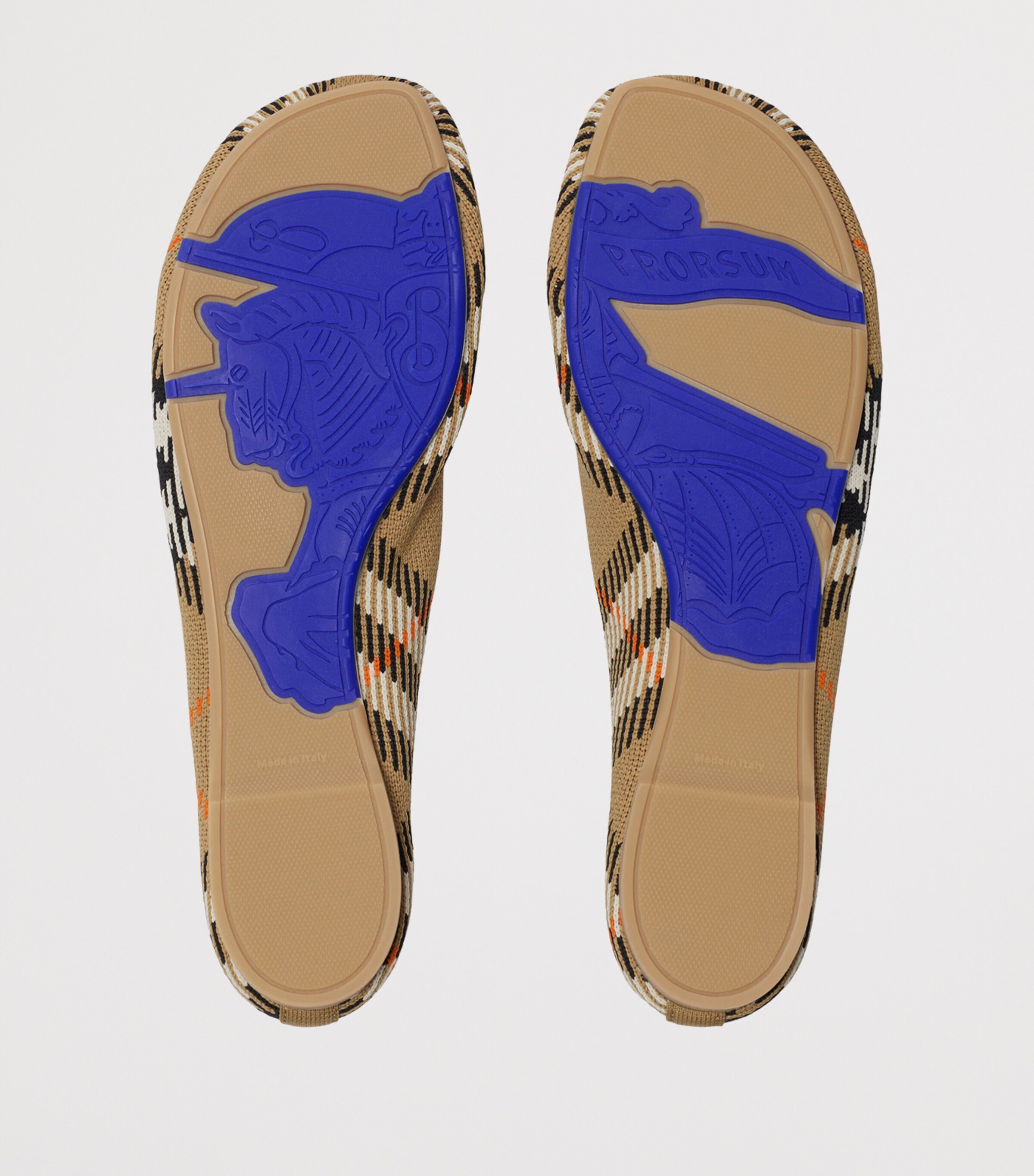 Knit Check Baby Ballet Flats SAND IP CHECK Image 7