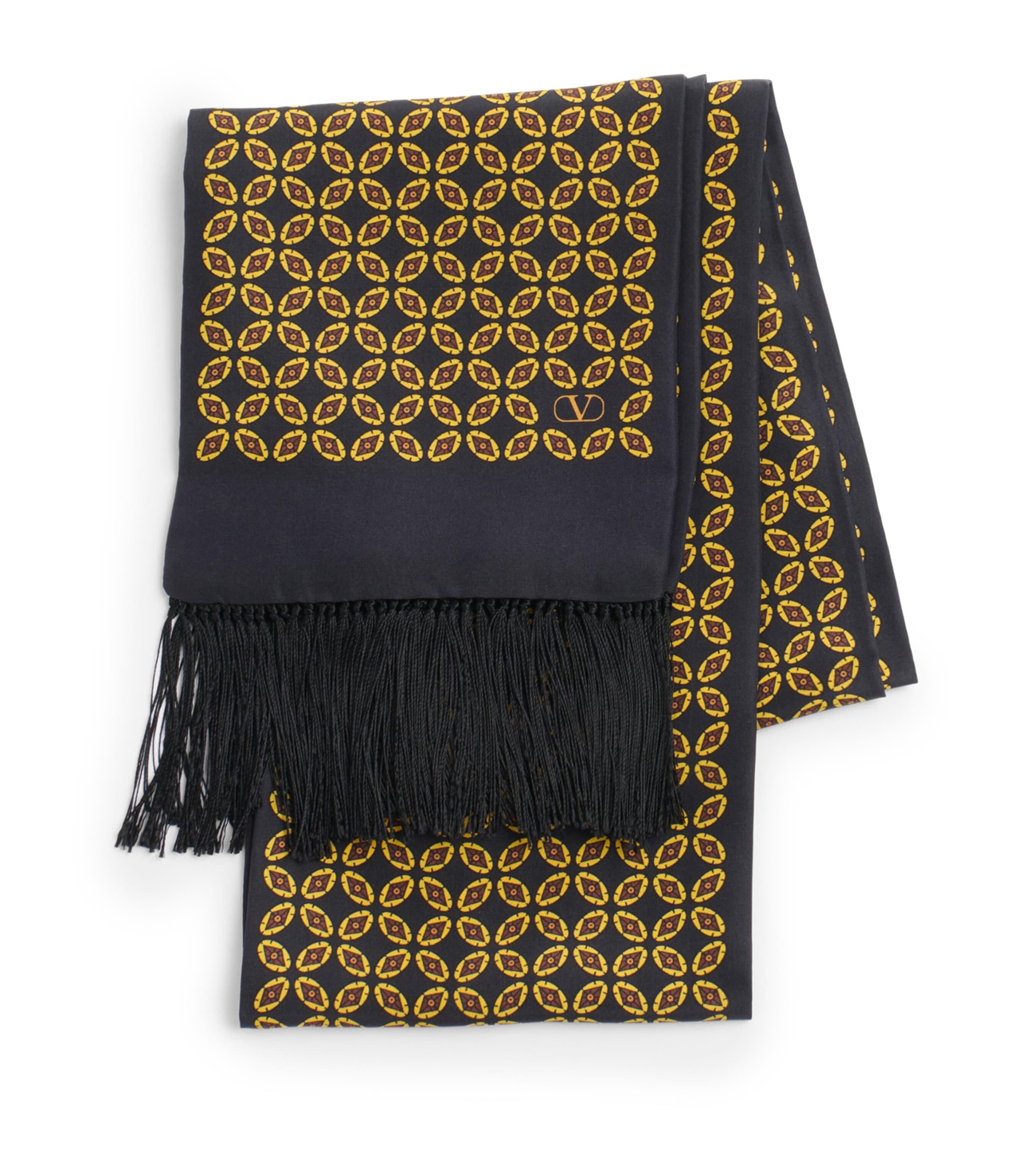 Valentino Garavani Silk Printed Scarf | Harrods US