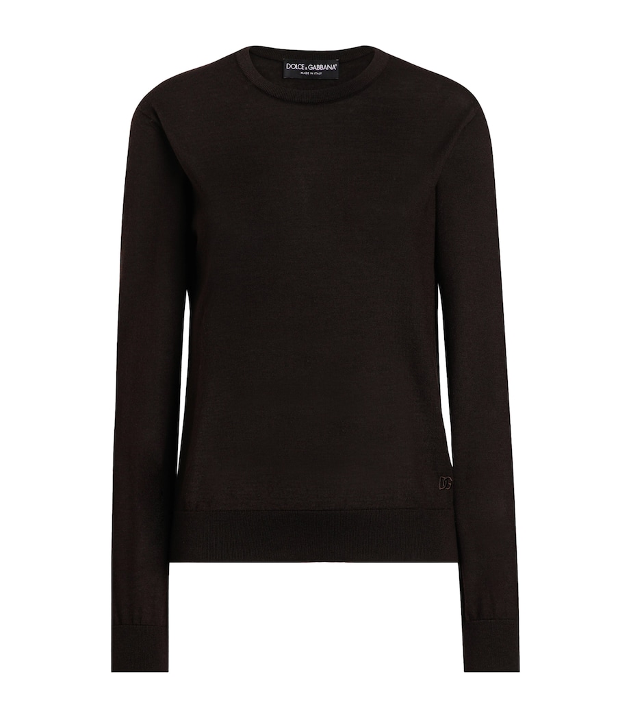 Cashmere Sweater M0682-EBONY Image 1