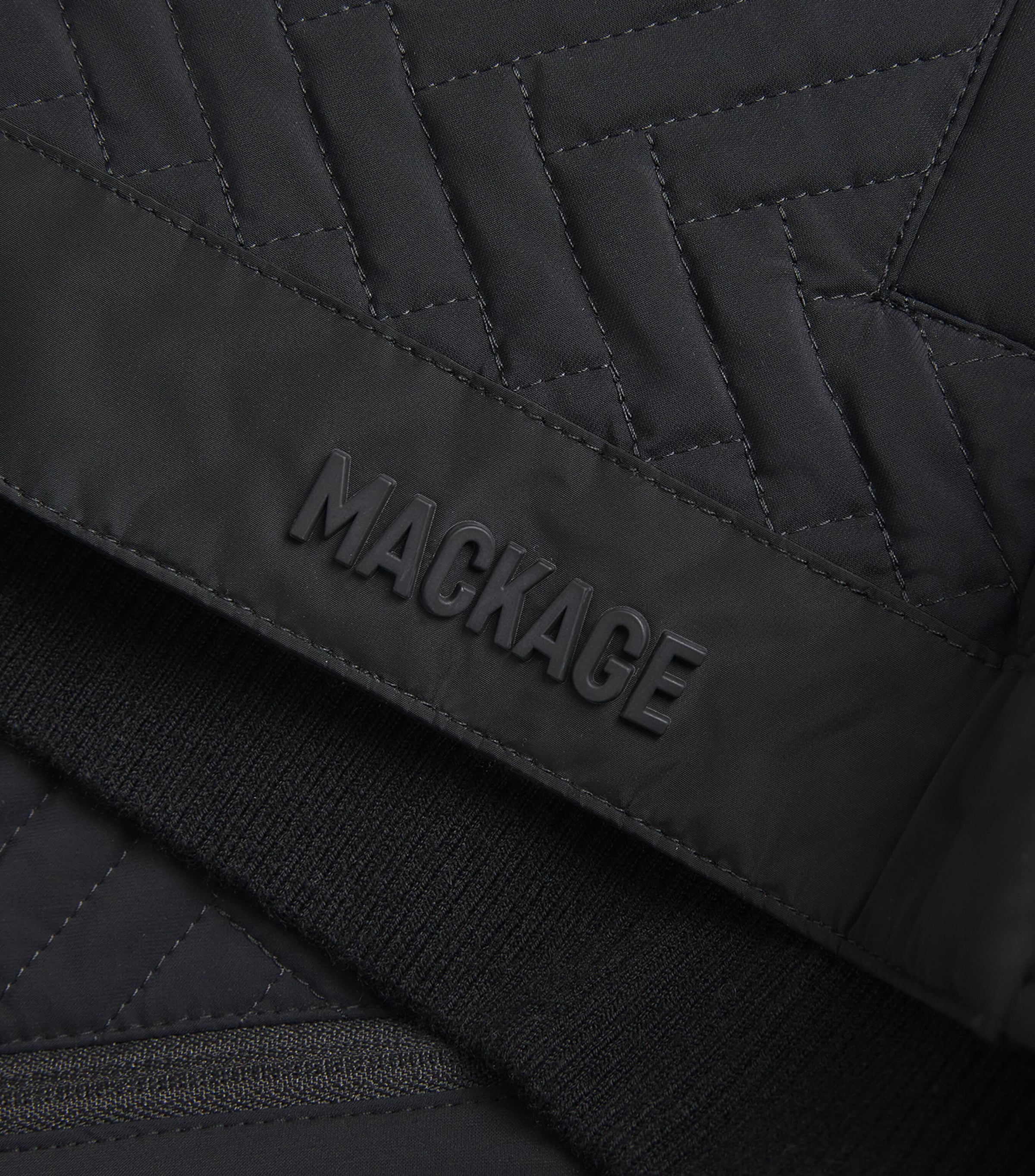 Down Barrett Hybrid Jacket C0001 BLACK Image 5