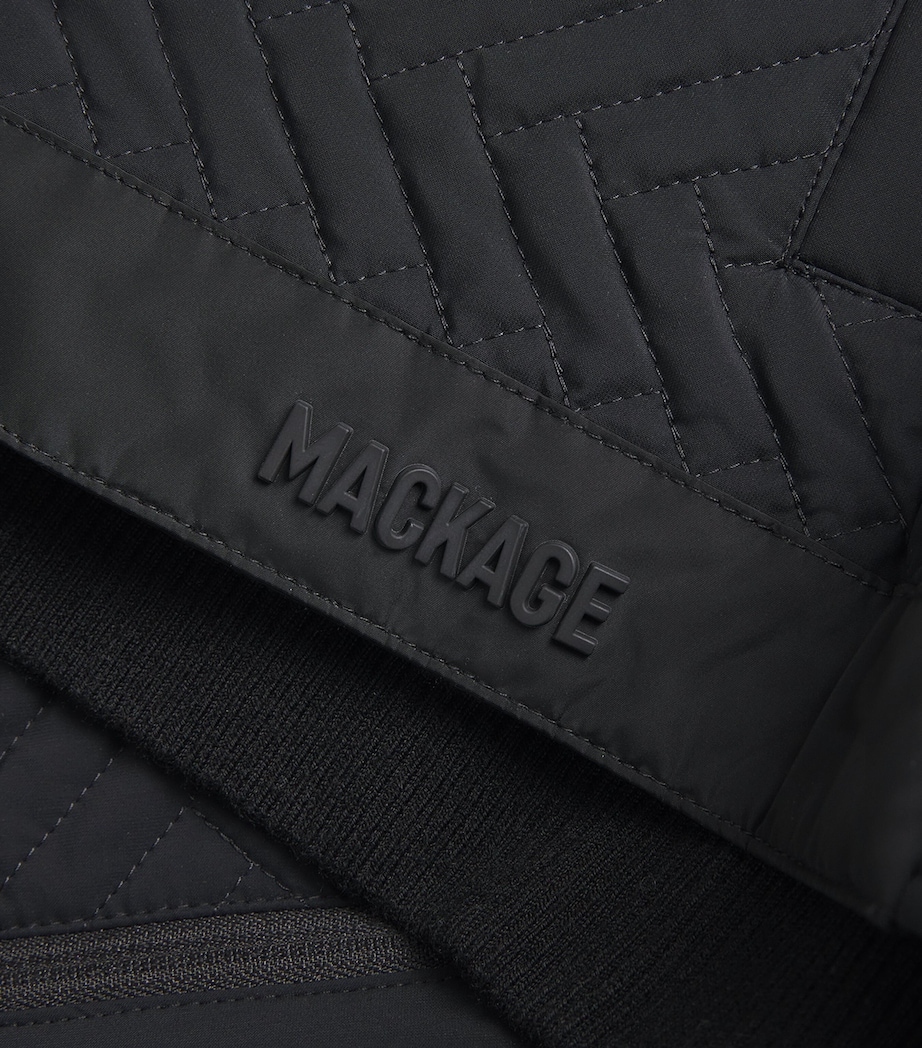 Down Barrett Hybrid Jacket C0001 BLACK Image 5