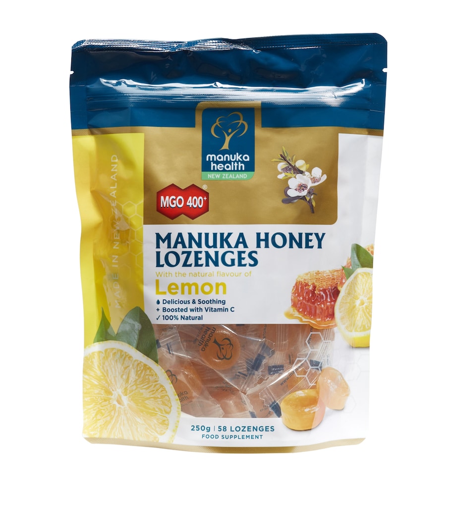 Mgo 400x Manuka Honey Lemon Lozenges (Pack of 58) NO COLOUR Image 1