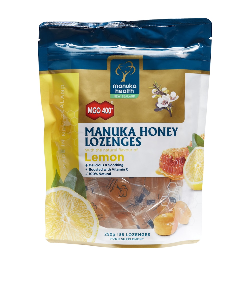 Mgo 400x Manuka Honey Lemon Lozenges (Pack of 58)