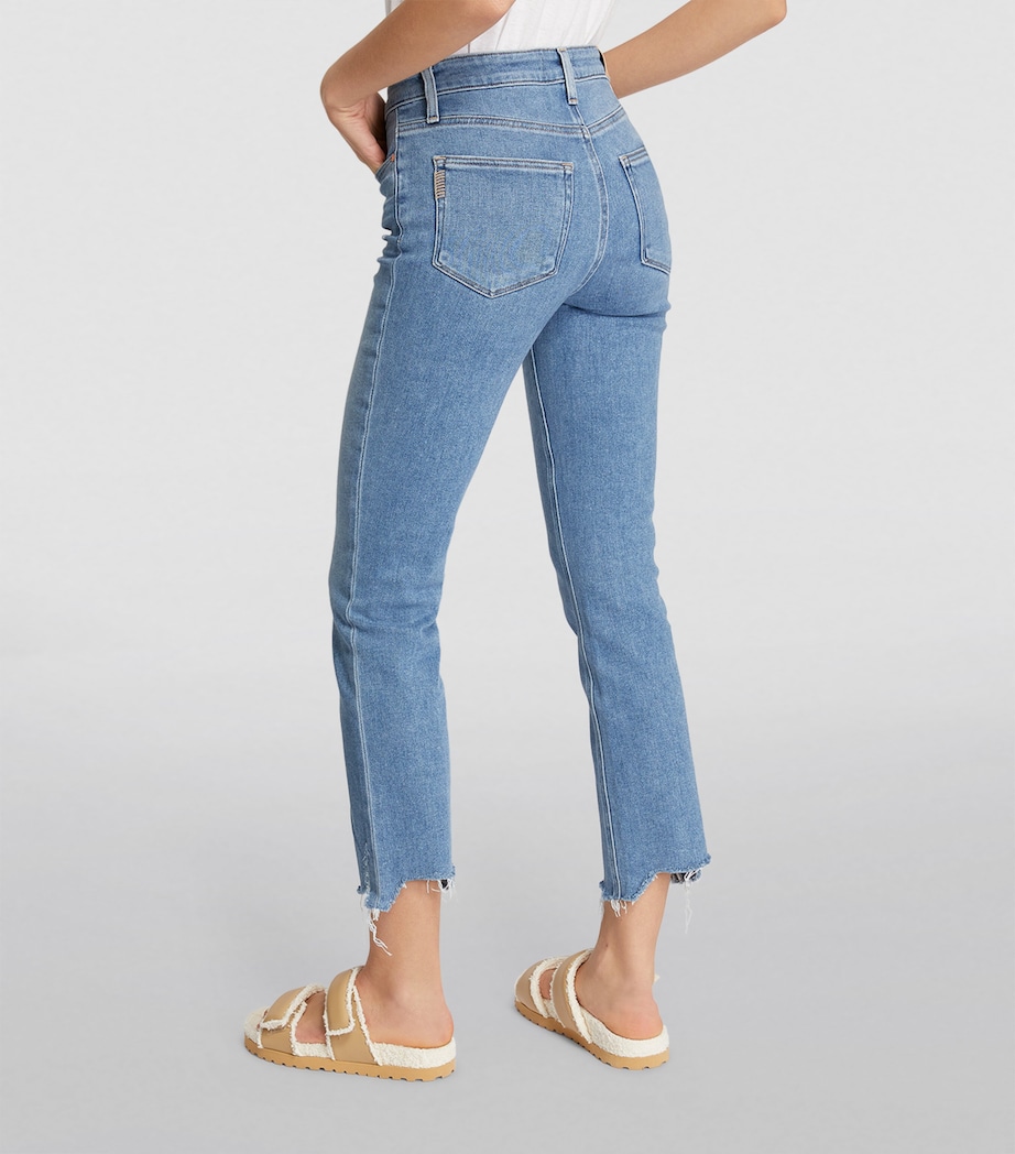 Cindy Slim Hem Jean MEL W/DESTROYED HEM Image 4