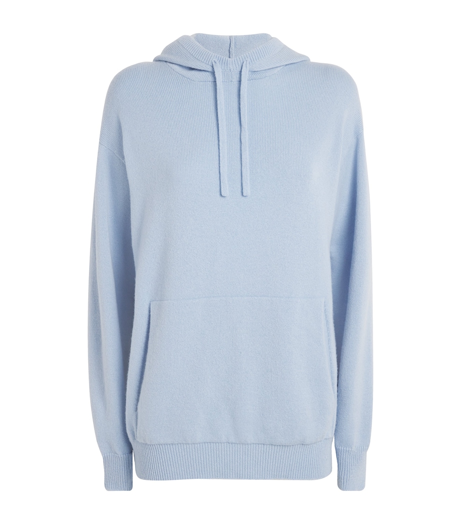 Harrods Womens Cashmere Hoodie Mirage Image 1
