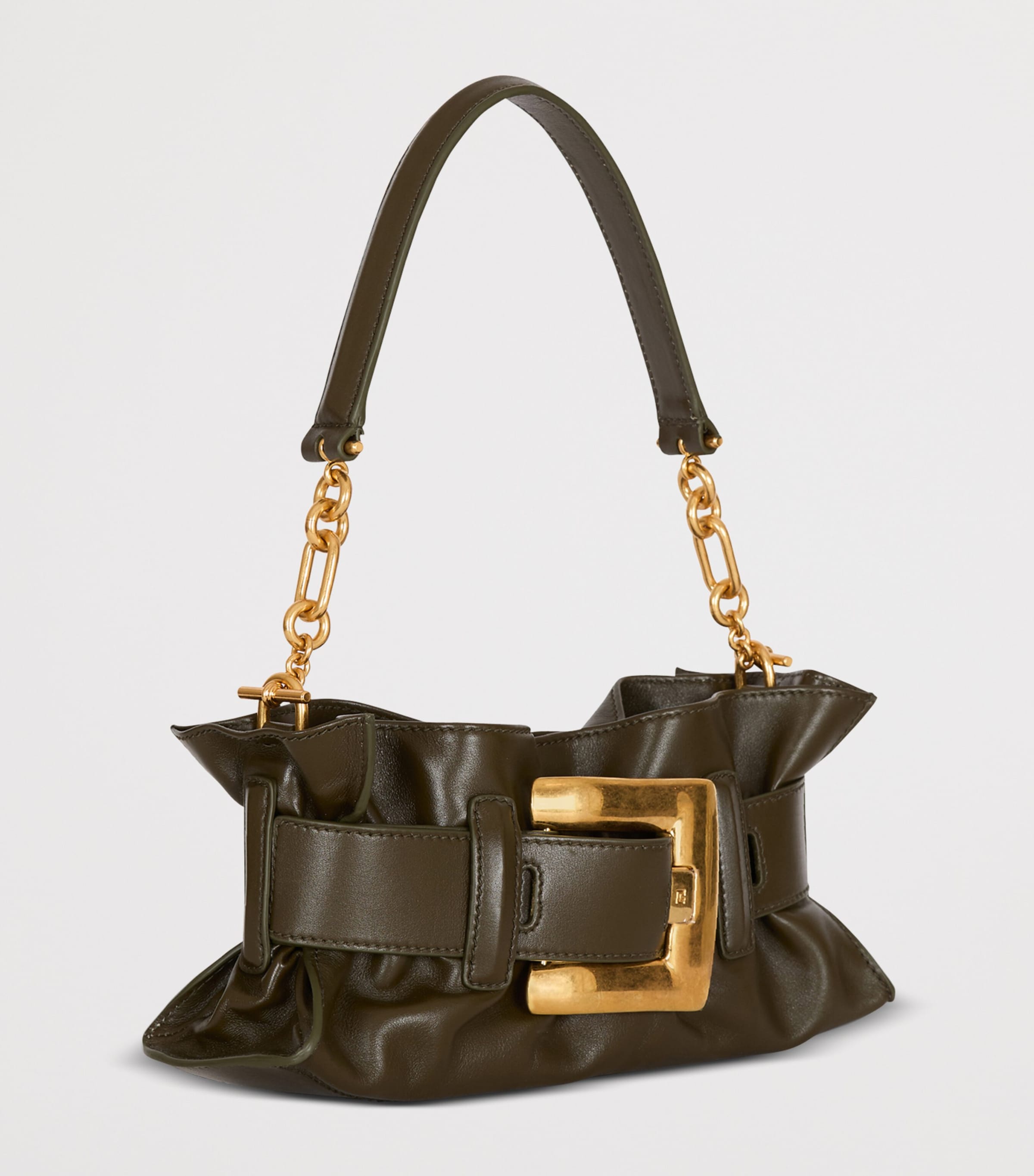 Mini Leather Anthem Shoulder Bag 7DT JUNGLE Image 3