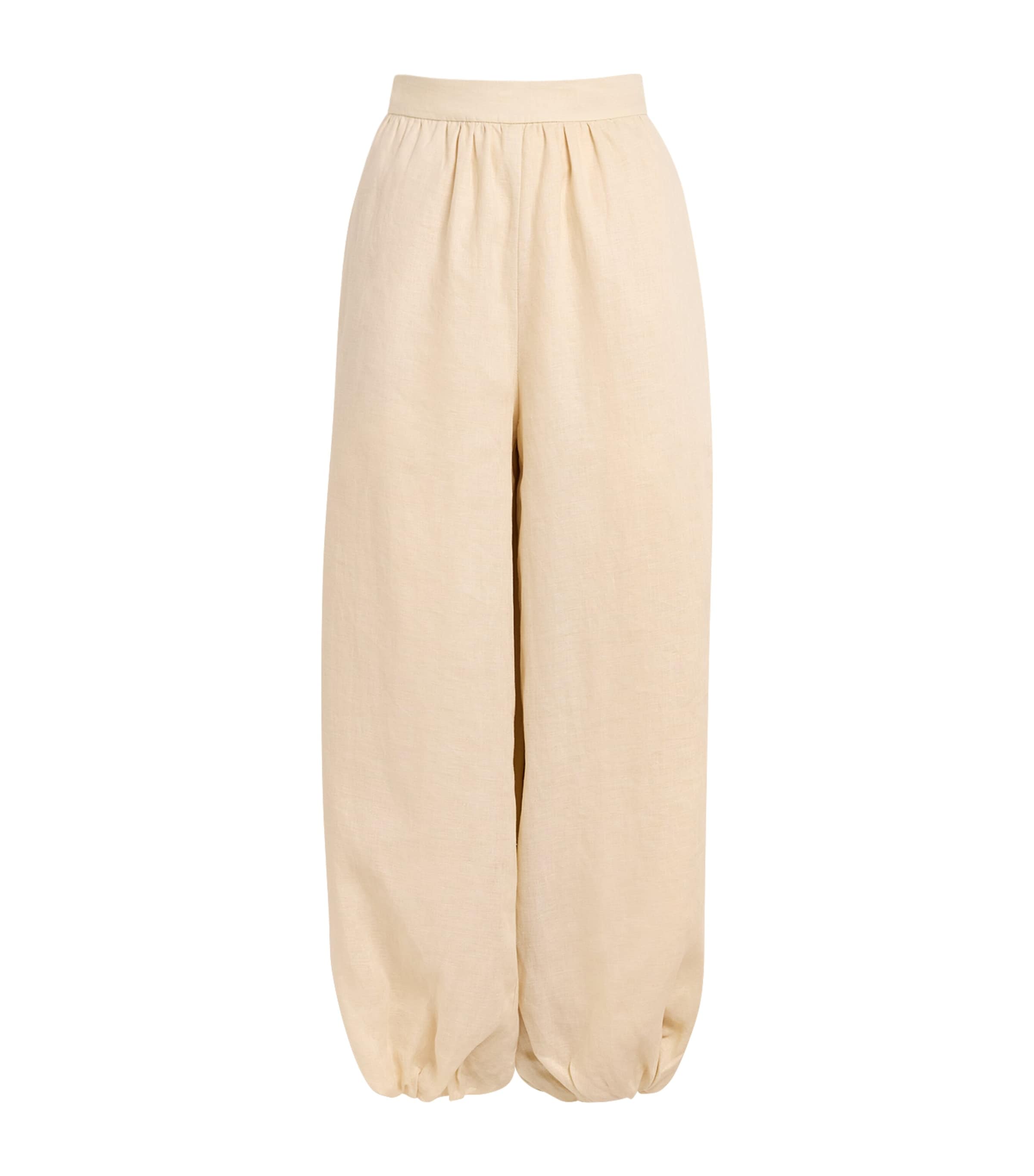 Simkhai Linen-hemp Selah Ballon Trousers In Neutral