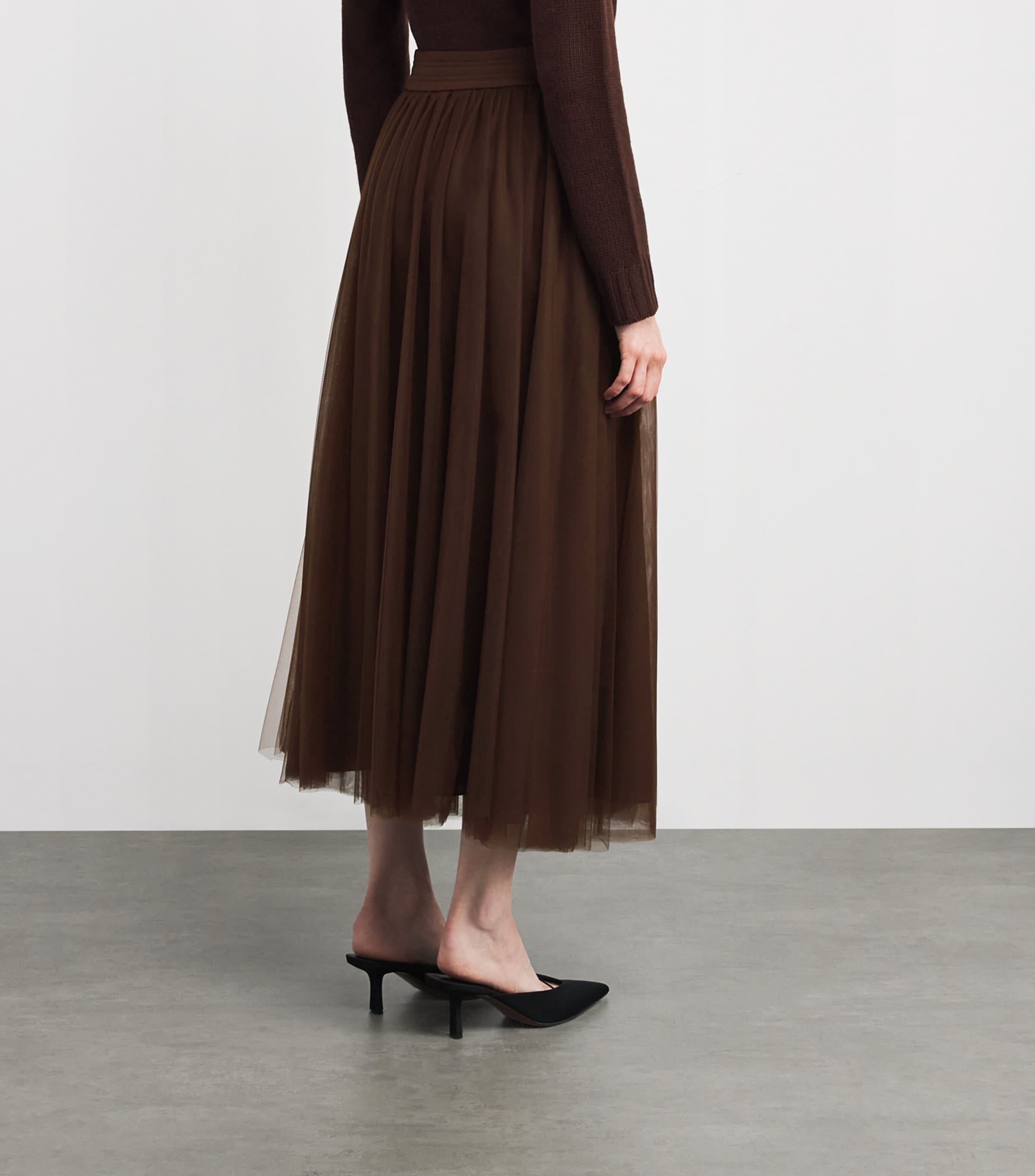 Fabiana Filippi Tulle Maxi Skirt | Harrods UK