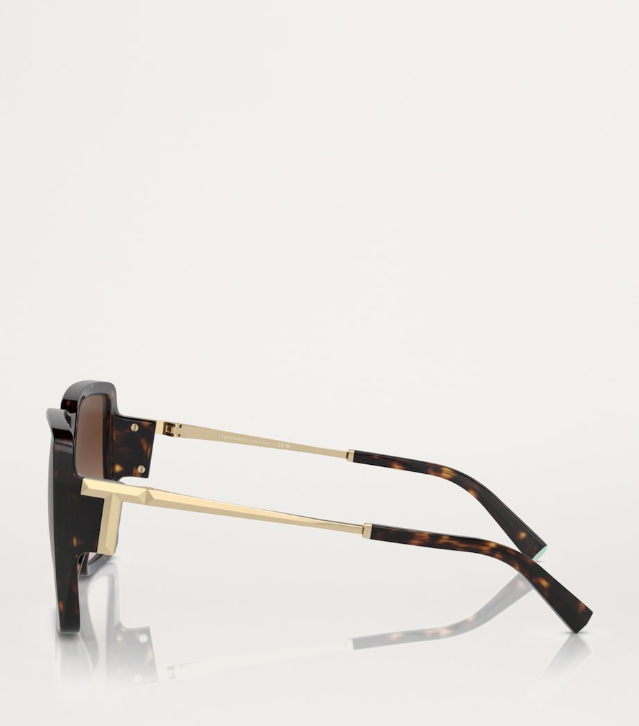 Injected Oversized Square Sunglasses 80153B Image 3