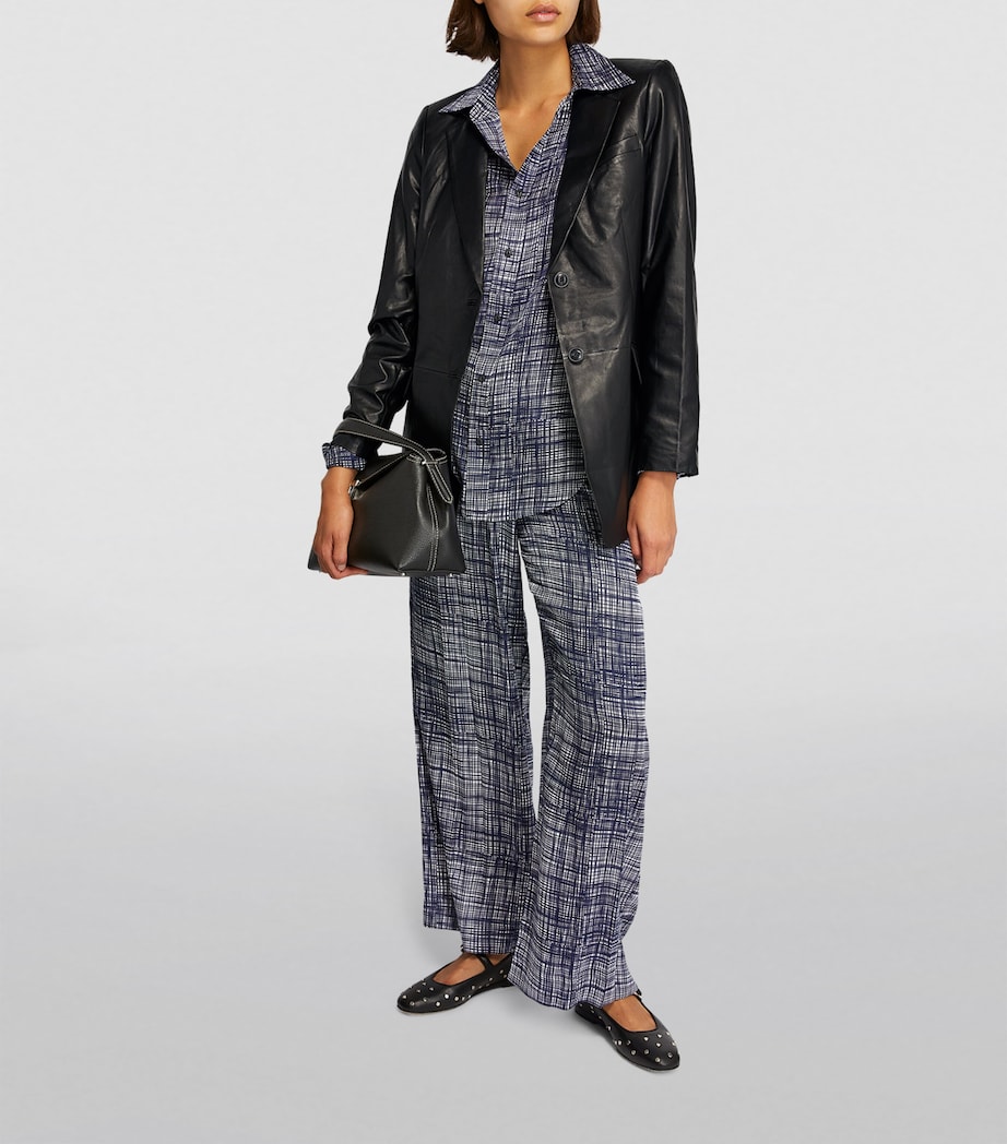 Leather Charles Blazer BLACK Image 2