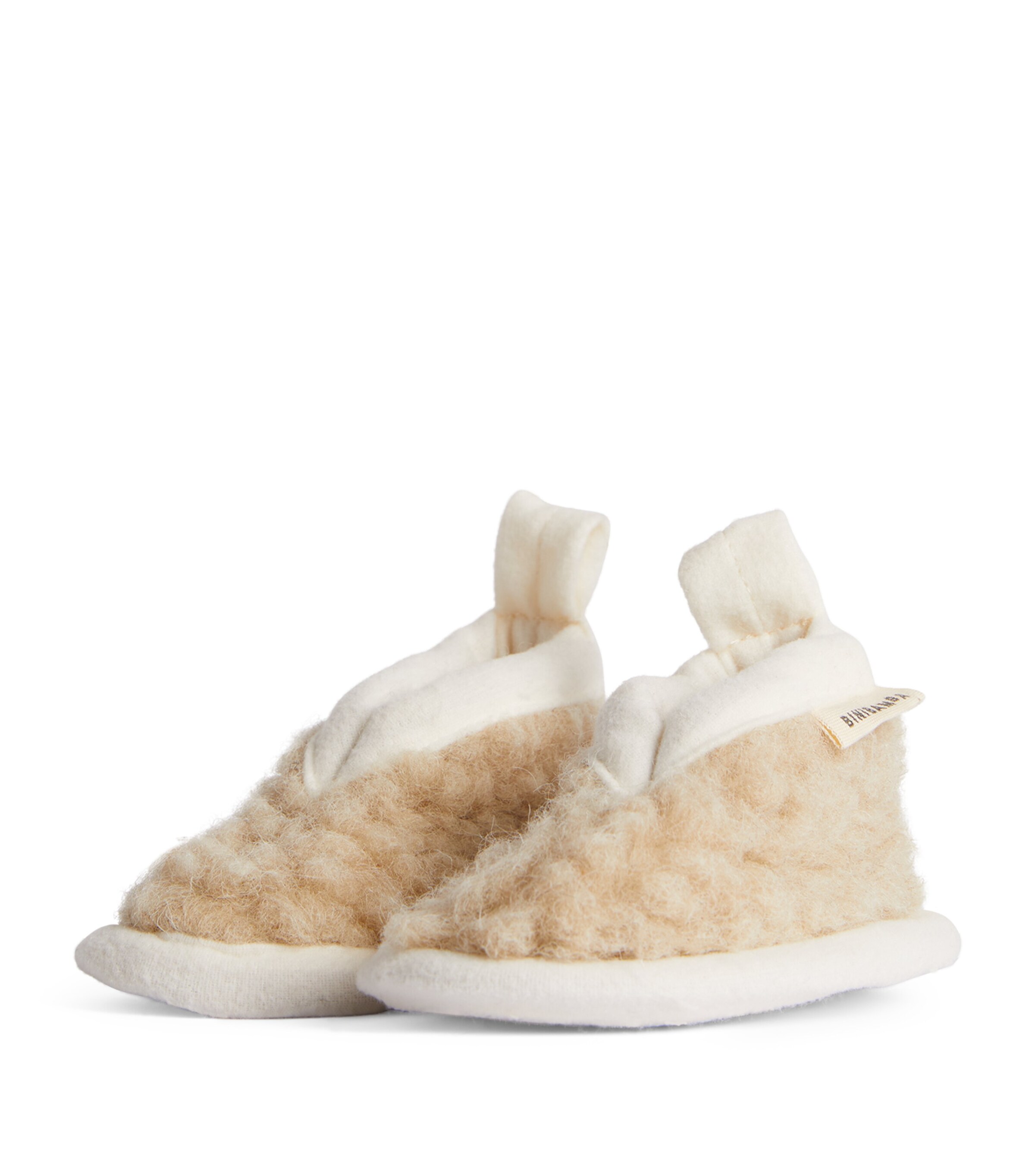 Merino Wool Slippers PEANUT Image 4