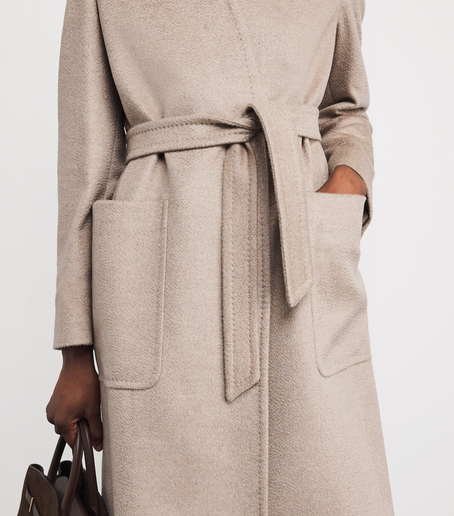 Cashmere Robe Coat BEIGE Image 6