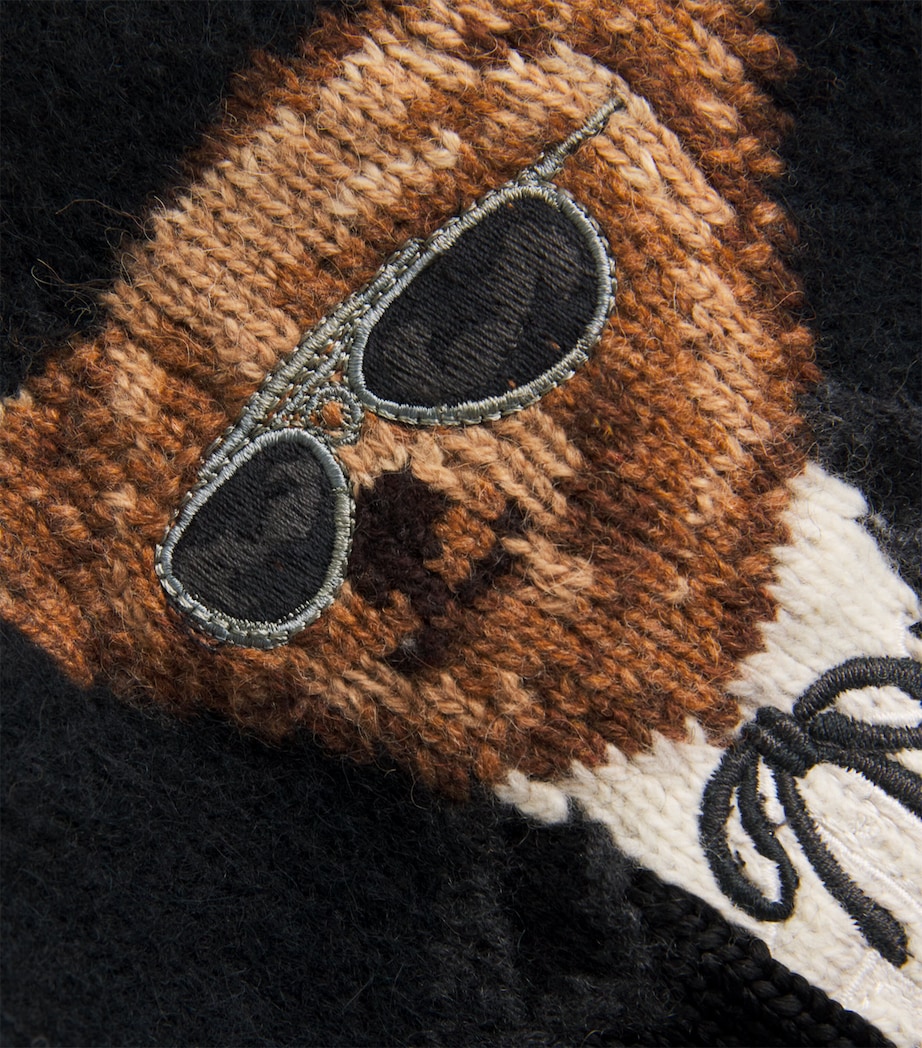 Wool-Blend Ralph and Ricky Bear Sweater POLO BLACK MULTI Image 5