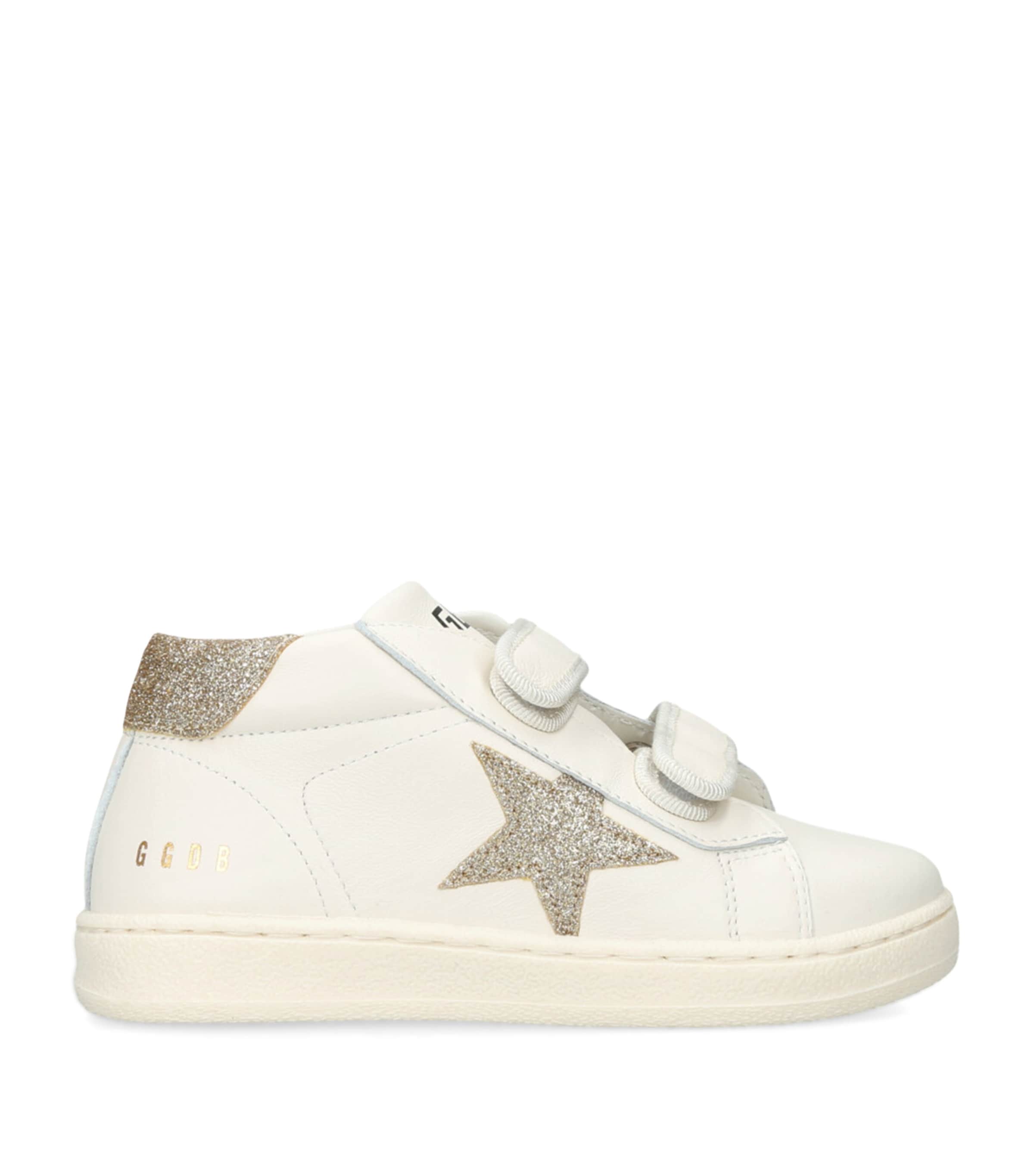 Golden Goose Leather June Sneakers | Girls Shoes | Trainers | Designers | Golden Goose