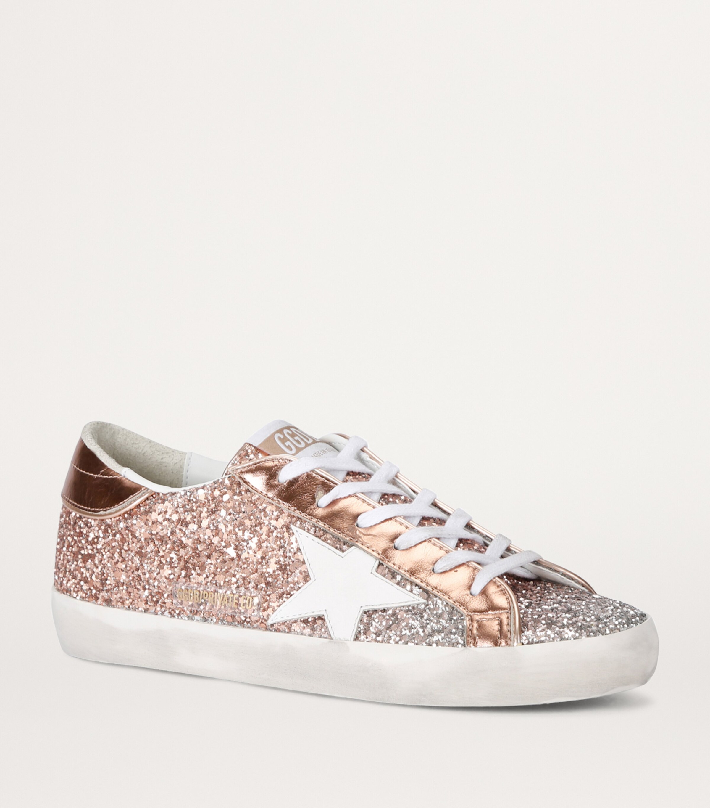 Golden Goose Super-Star Sneakers Silver Com Image 4